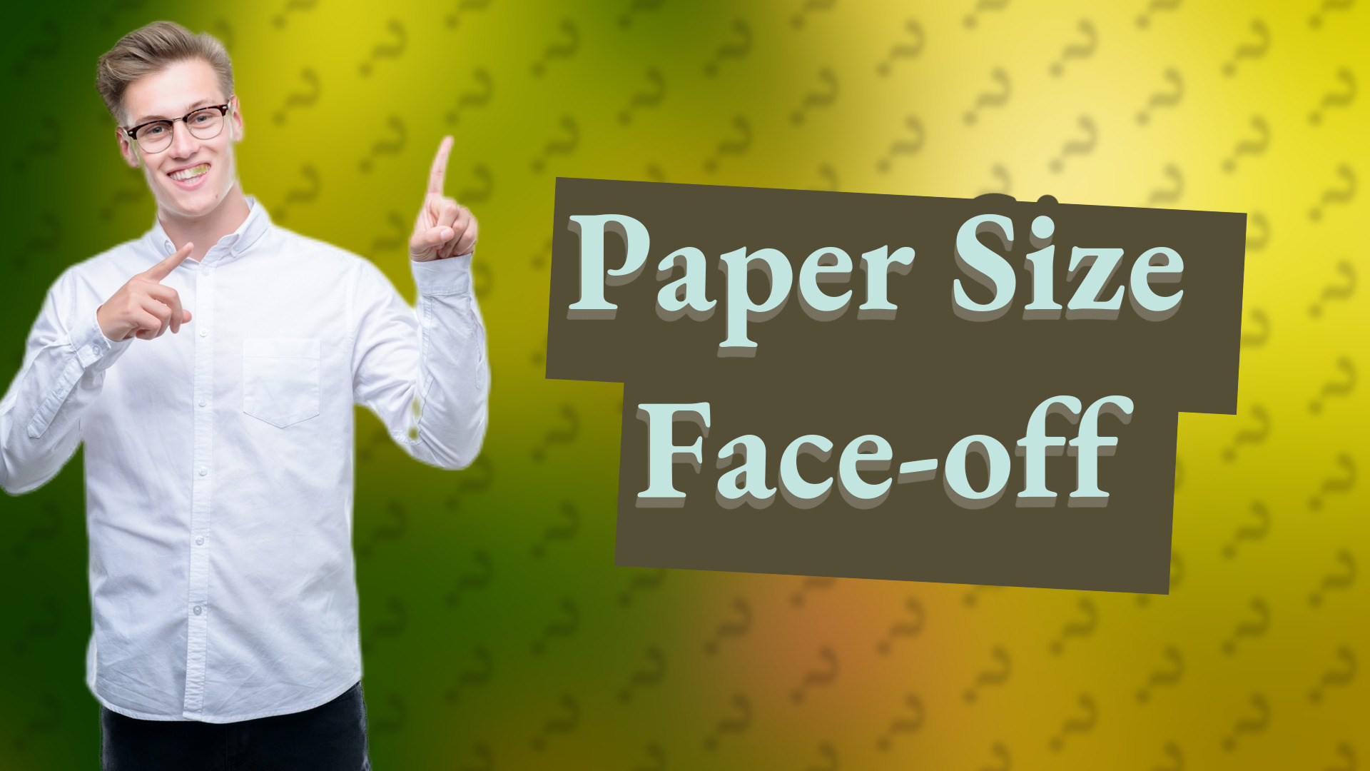 Paper Size Face-off