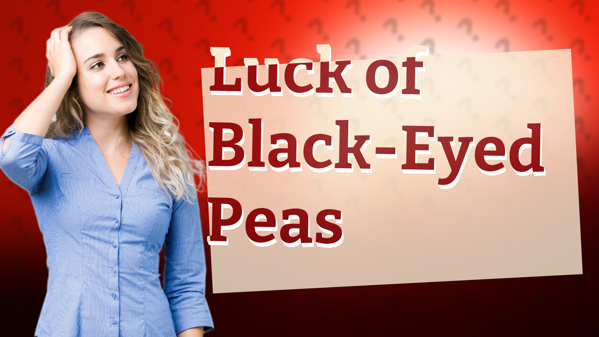 Luck of Black-Eyed Peas