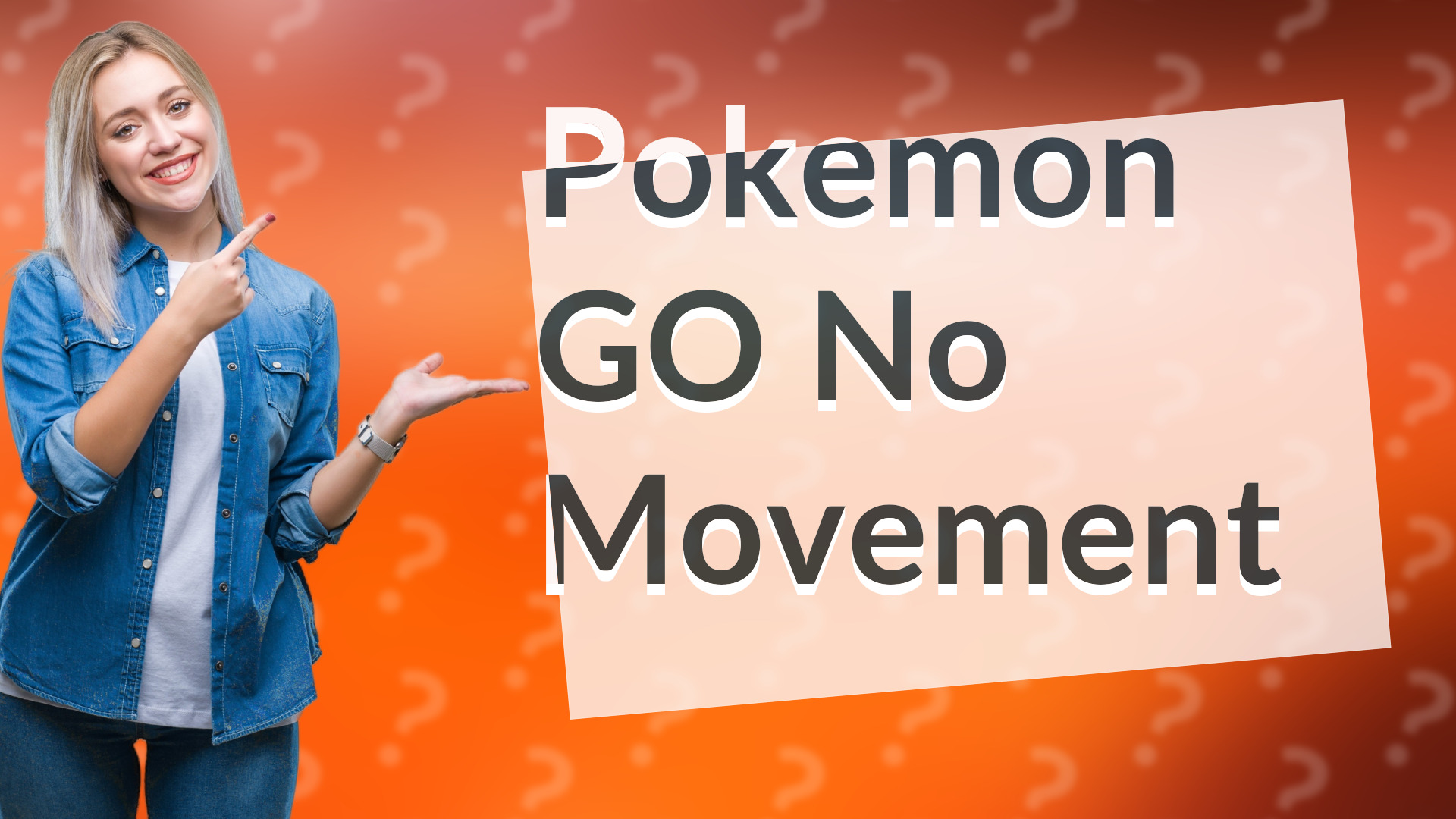 Pokemon GO No Movement