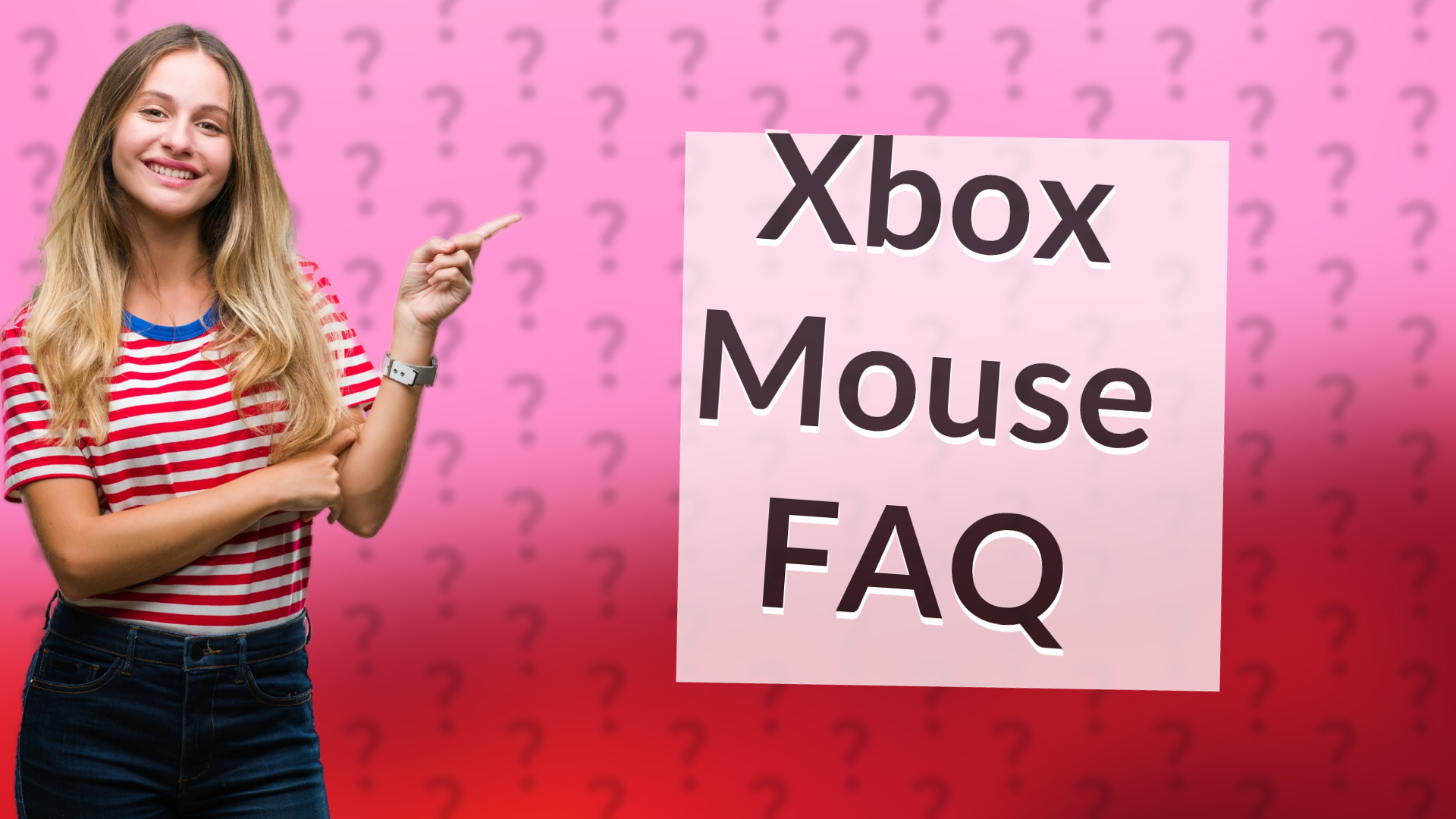 Xbox Mouse FAQ