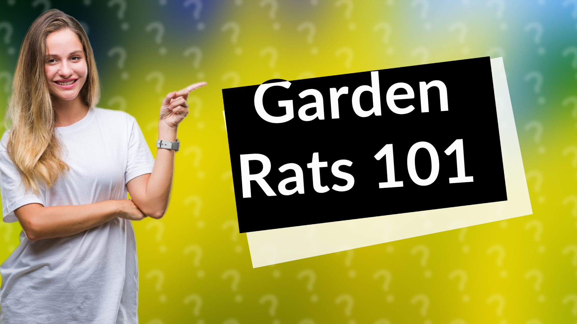 Garden Rats 101