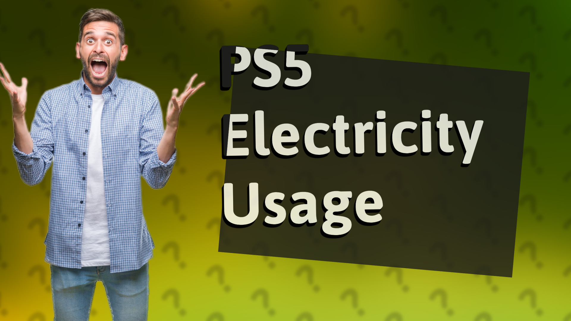 PS5 Electricity Usage