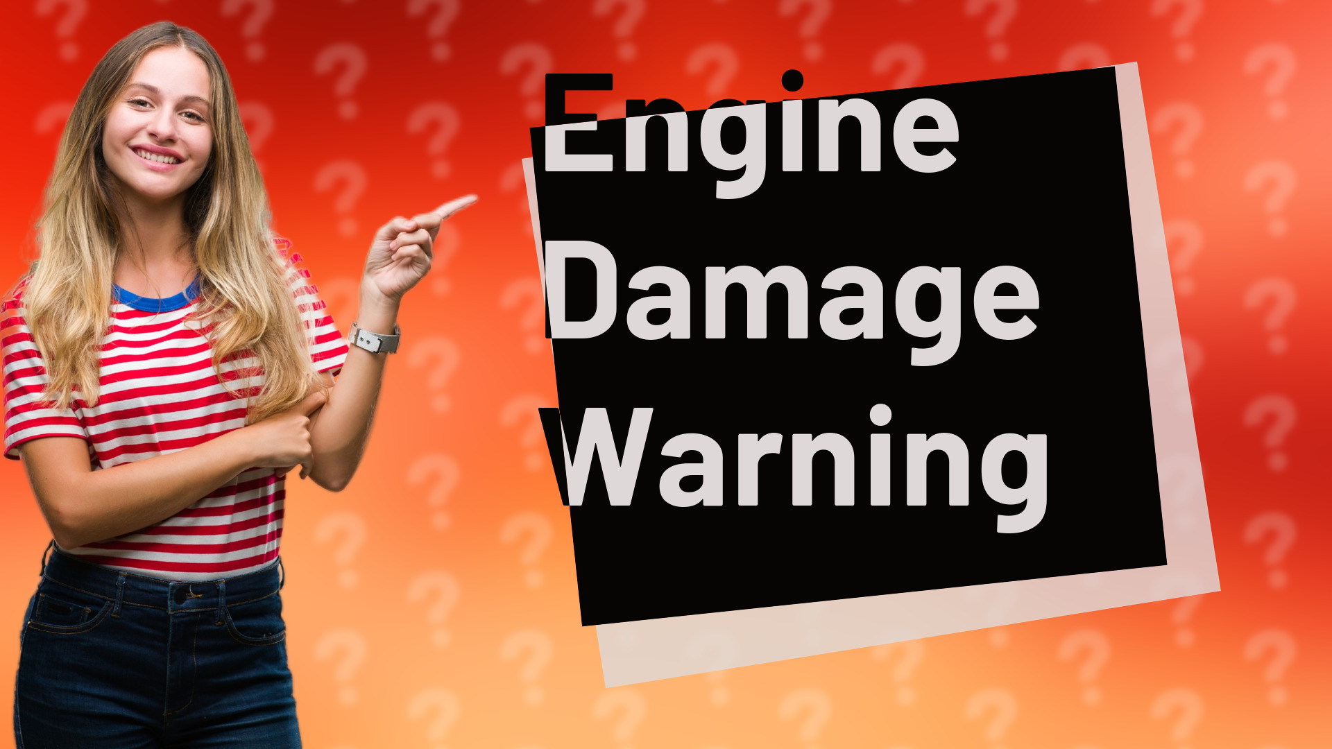 Engine Damage Warning