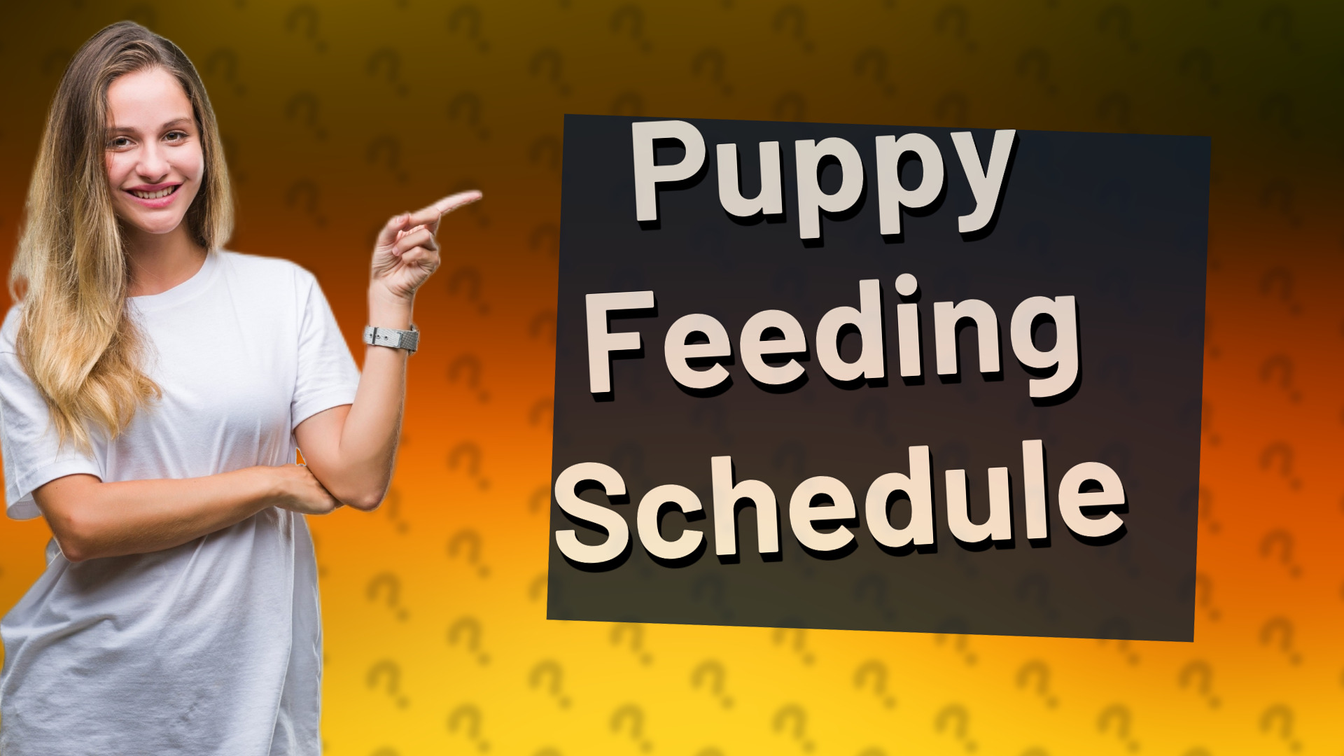 Puppy Feeding Schedule
