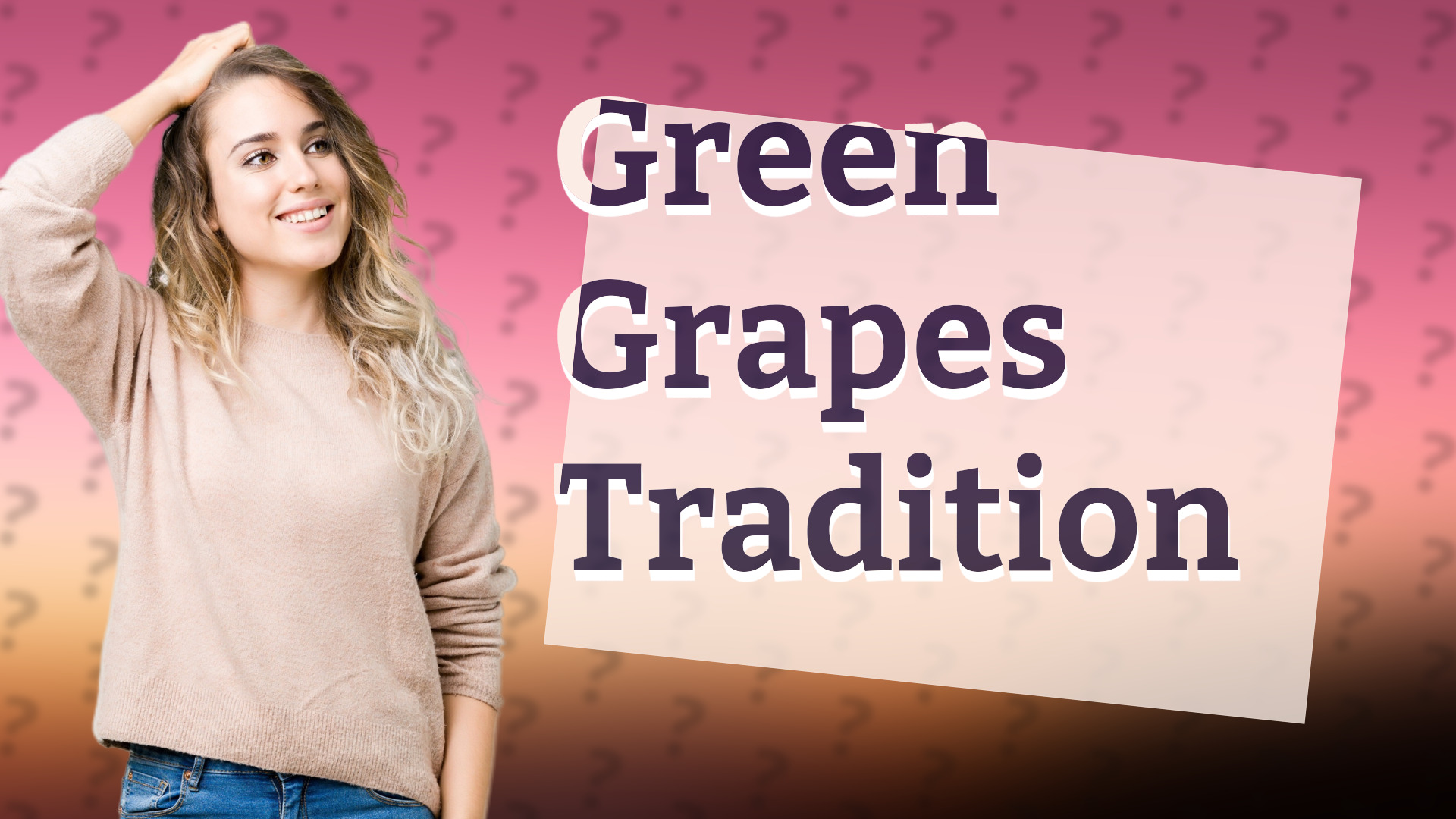 Green Grapes Tradition