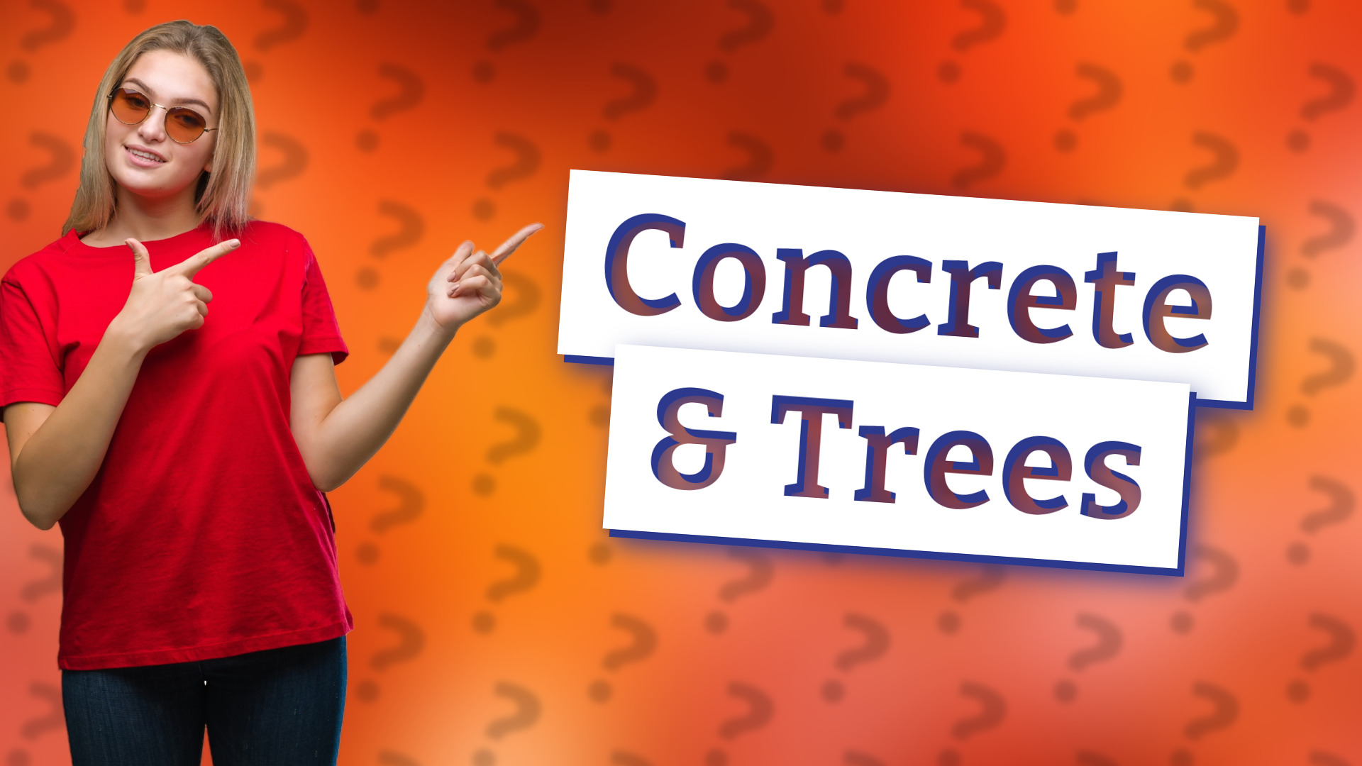 Concrete & Trees