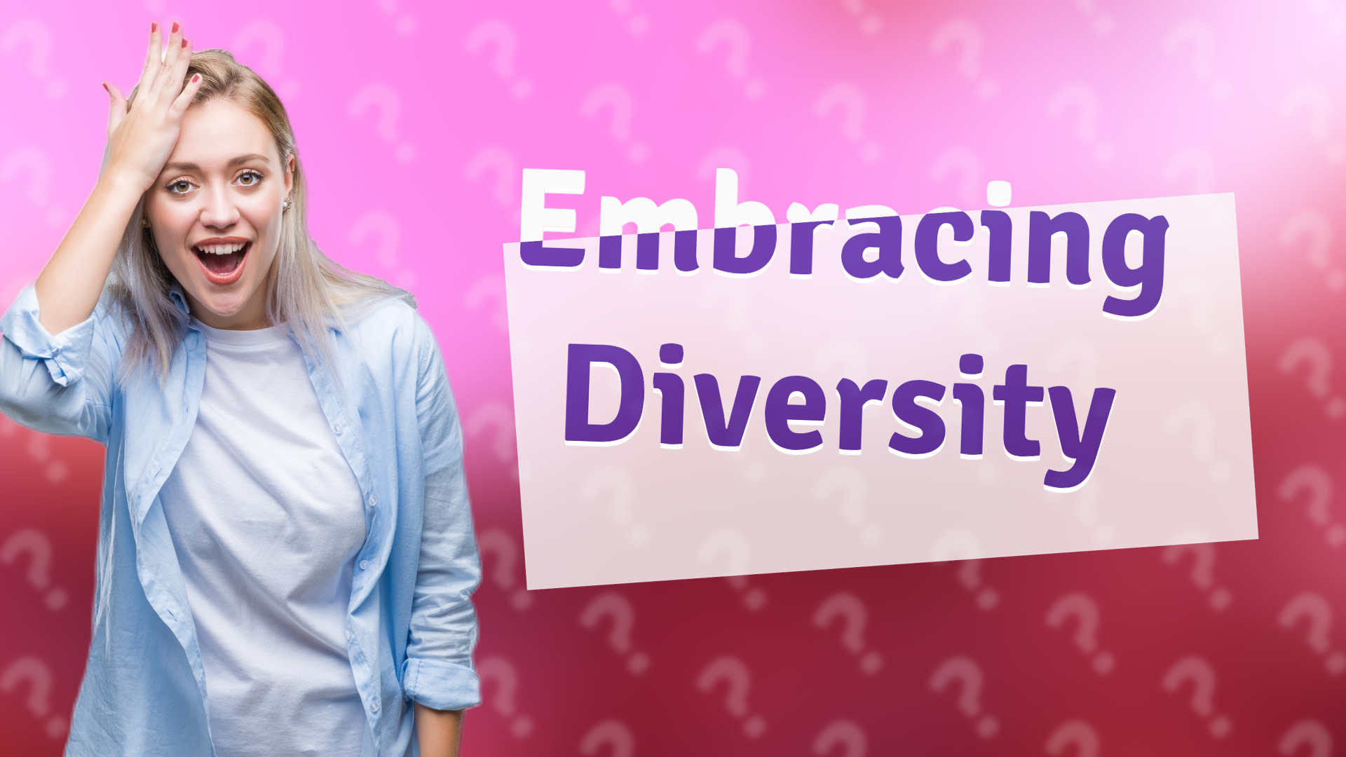 Embracing Diversity