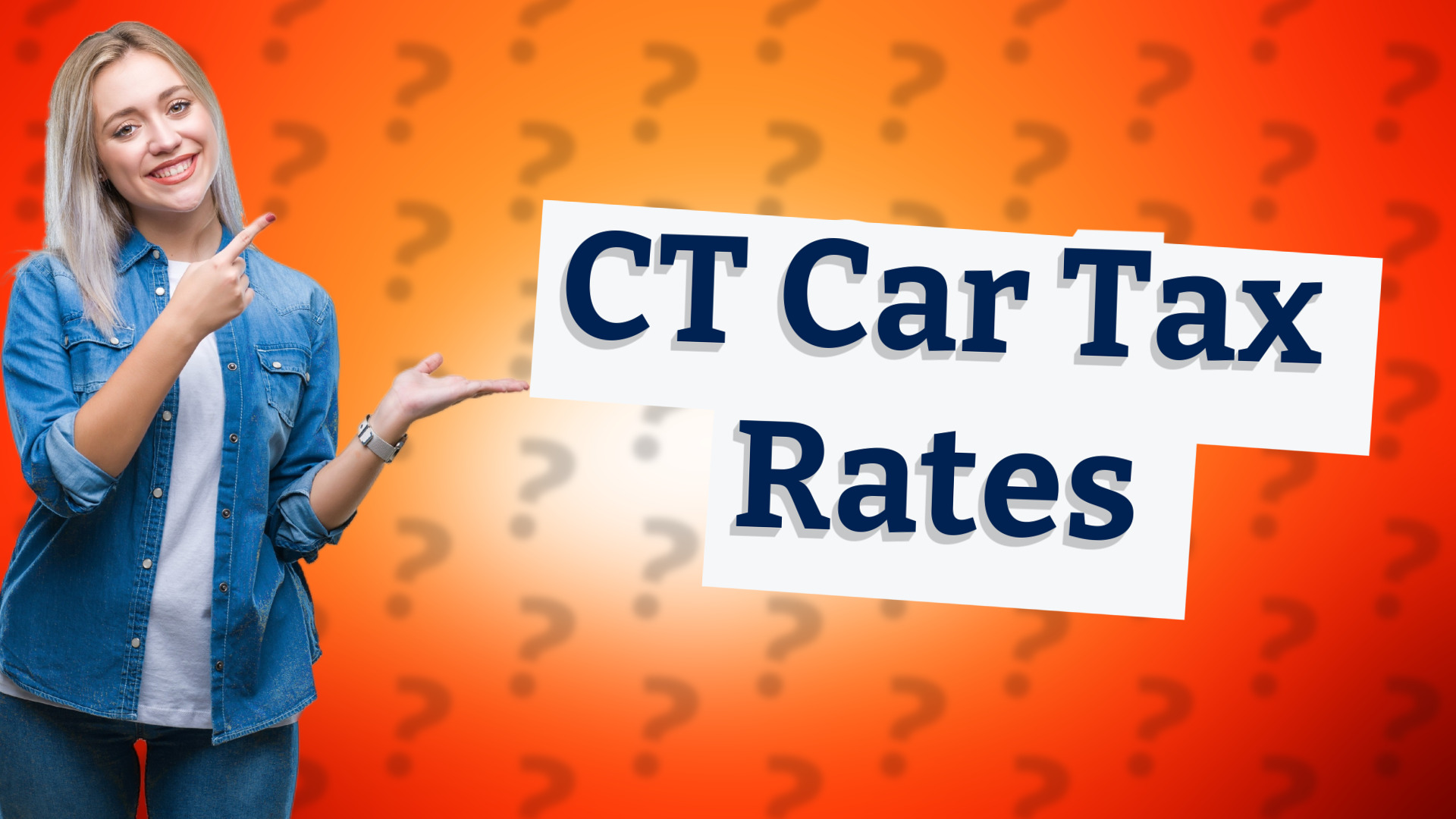 CT Car Tax Rates
