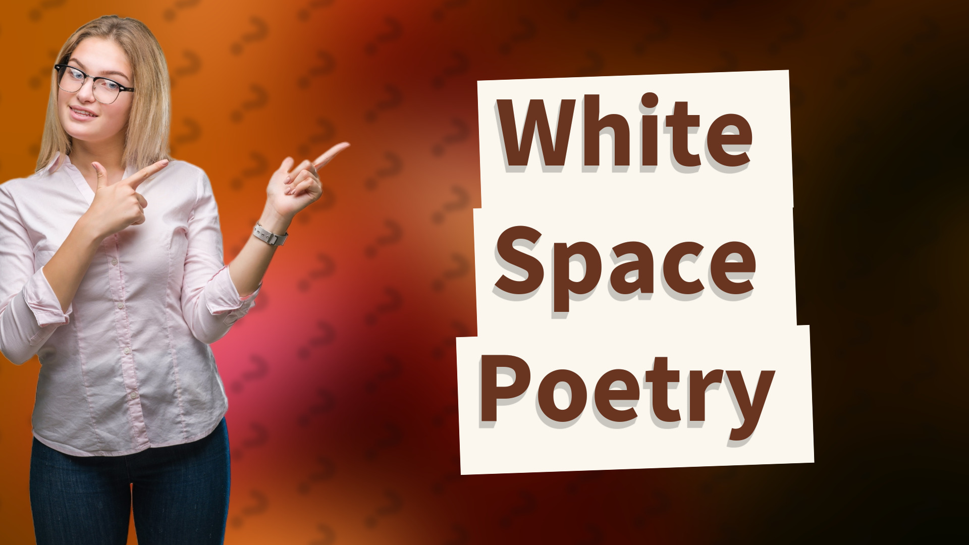 White Space Poetry