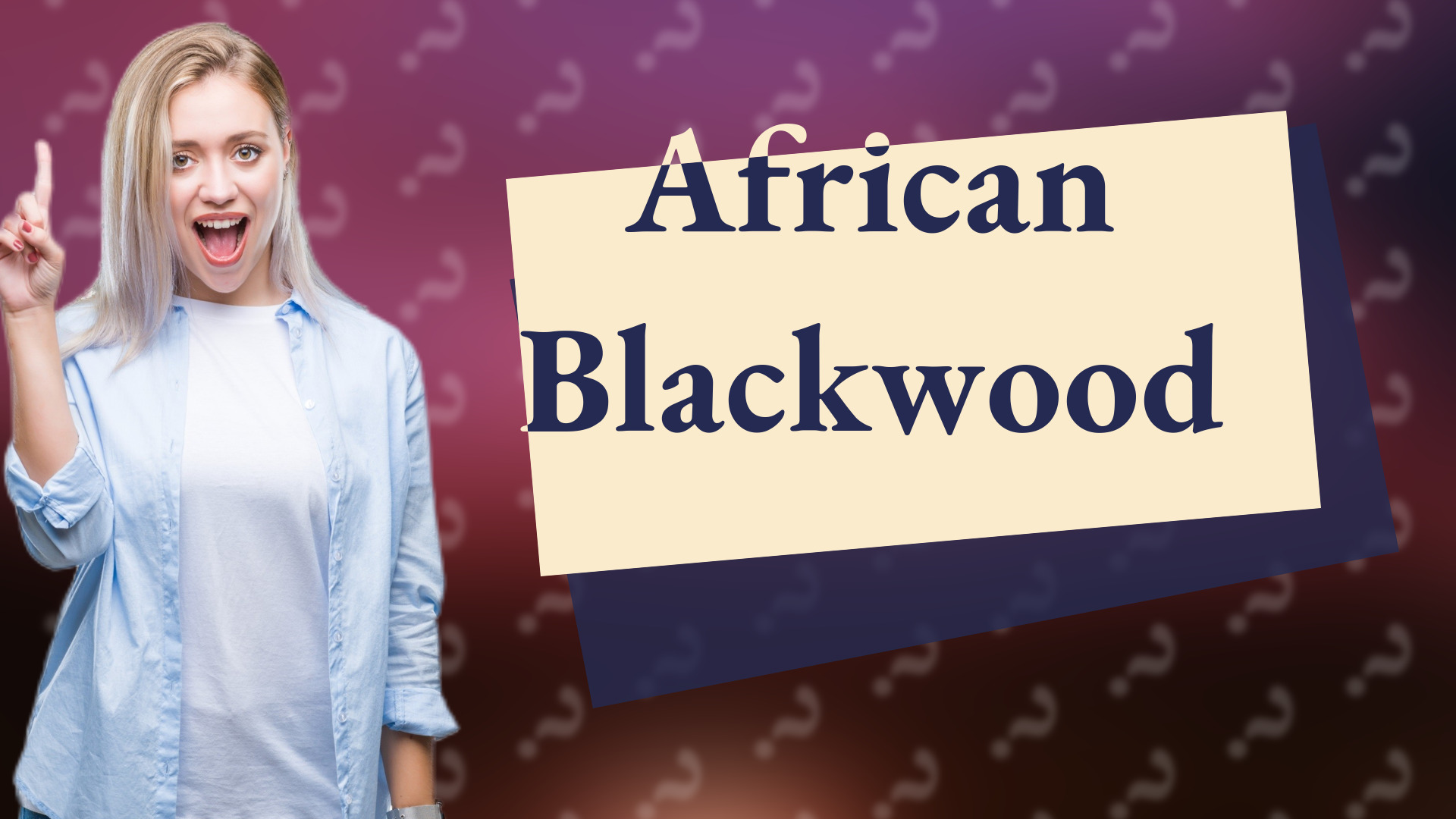 African Blackwood