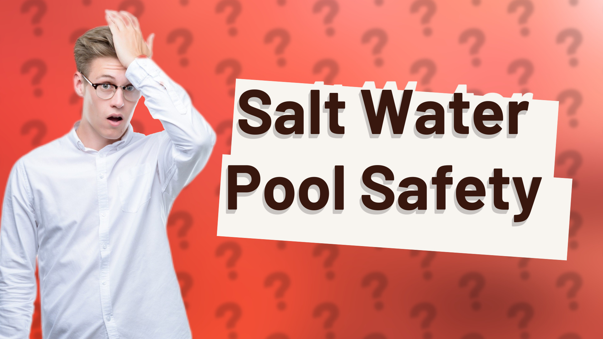 Salt Water Pool Safety