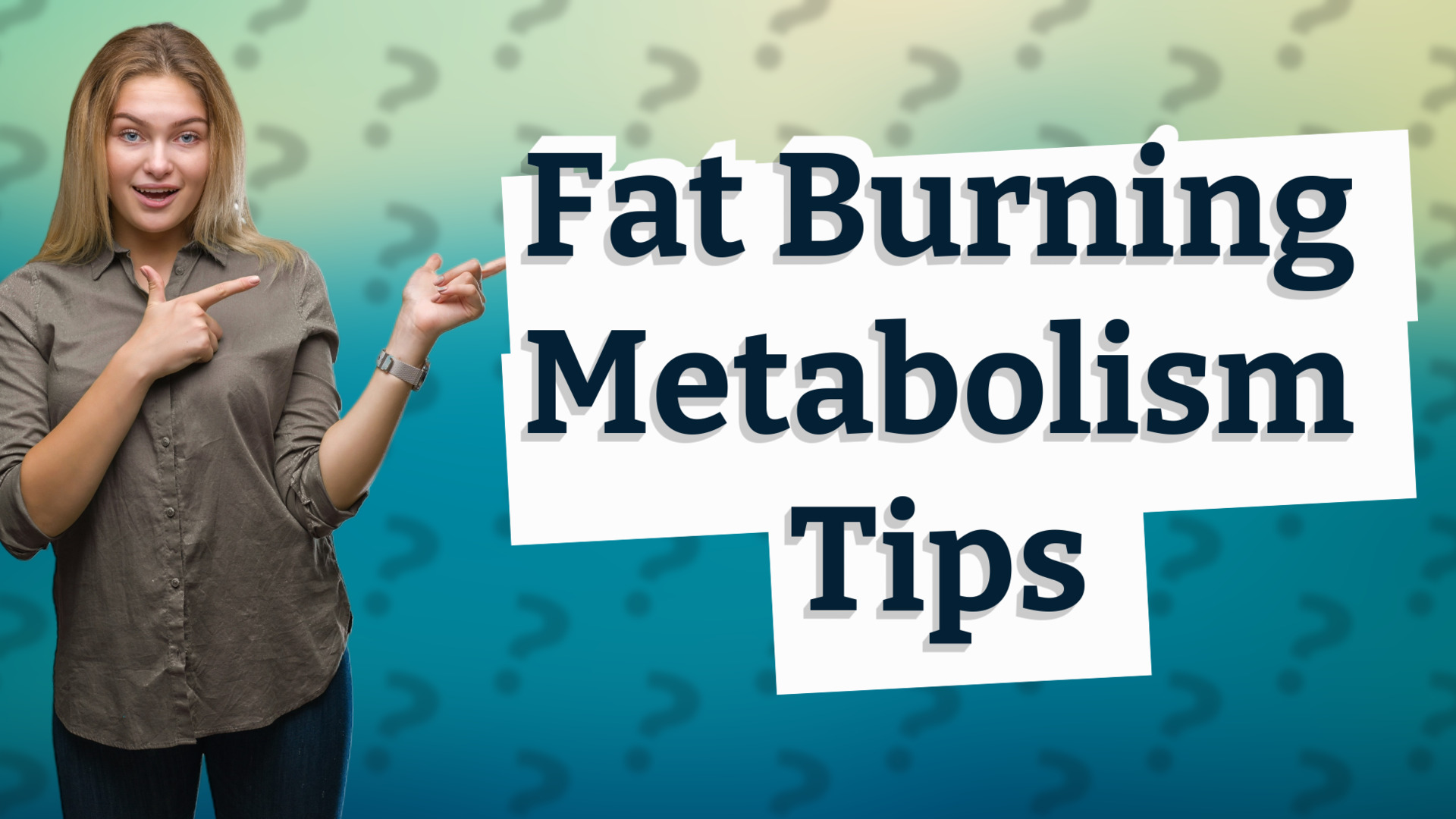 Fat Burning Metabolism Tips