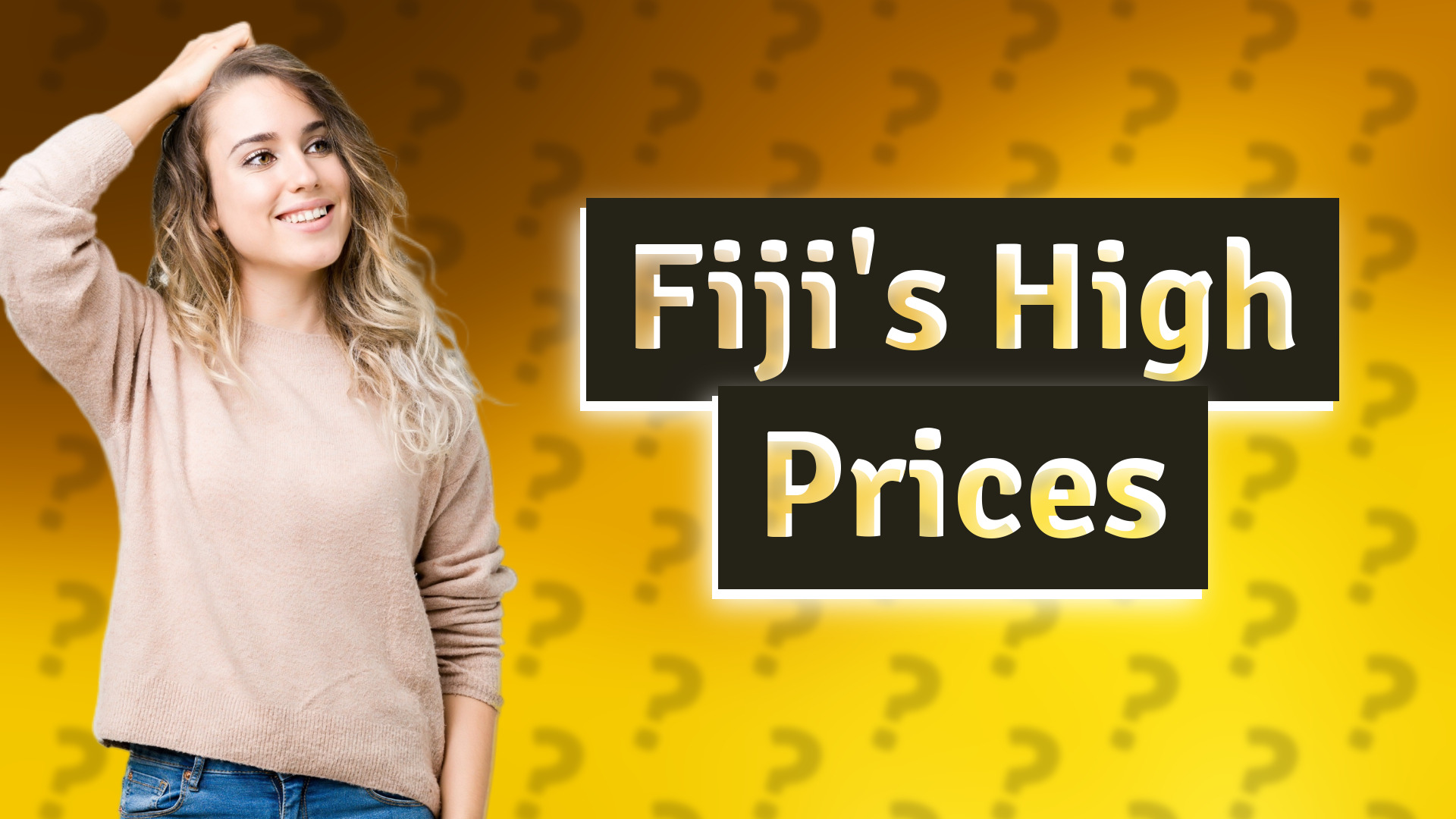 Fiji's High Prices