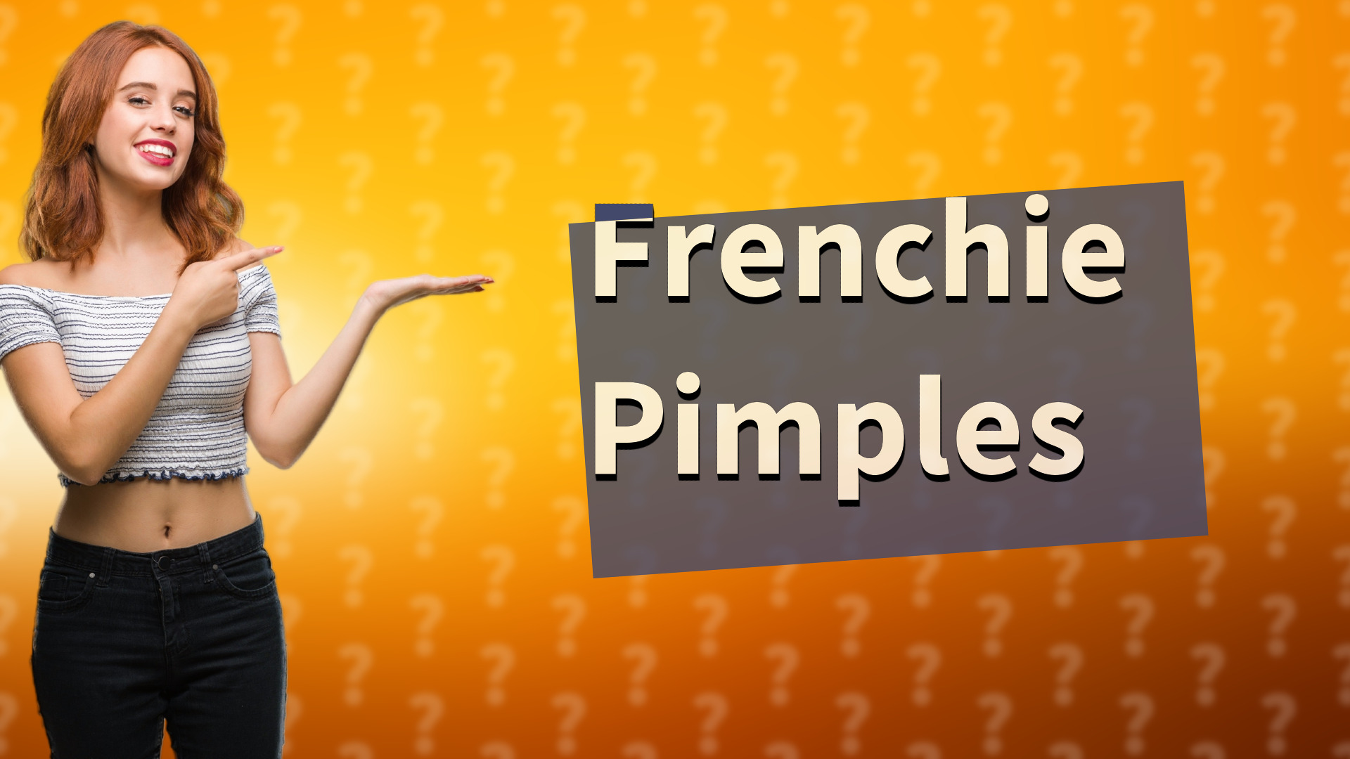 Frenchie Pimples