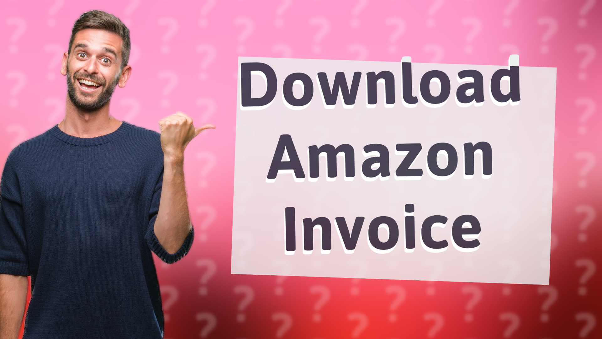 Download Amazon Invoice