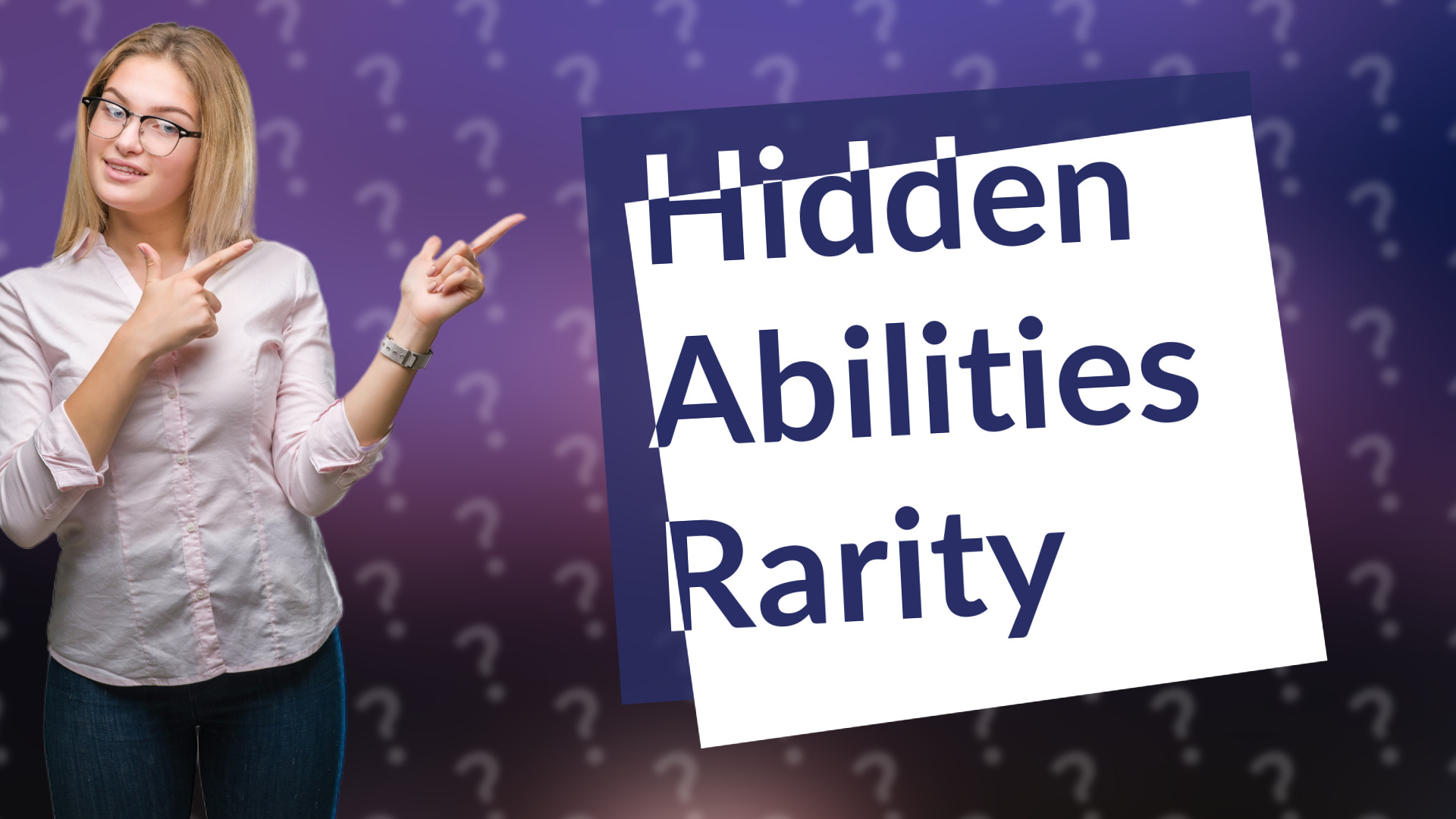 Hidden Abilities Rarity