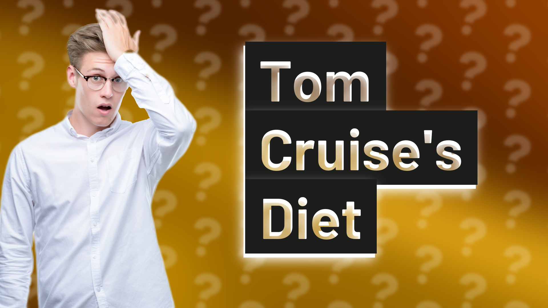 Tom Cruise's Diet