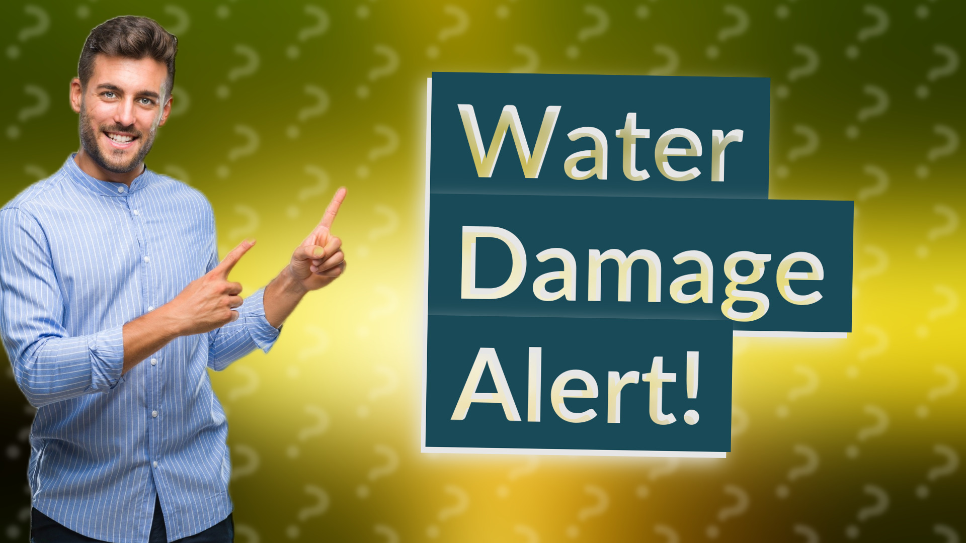 Water Damage Alert!