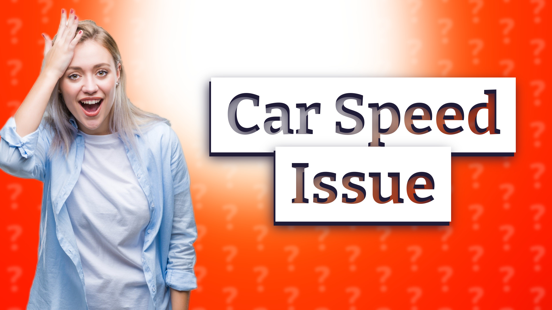 Car Speed Issue
