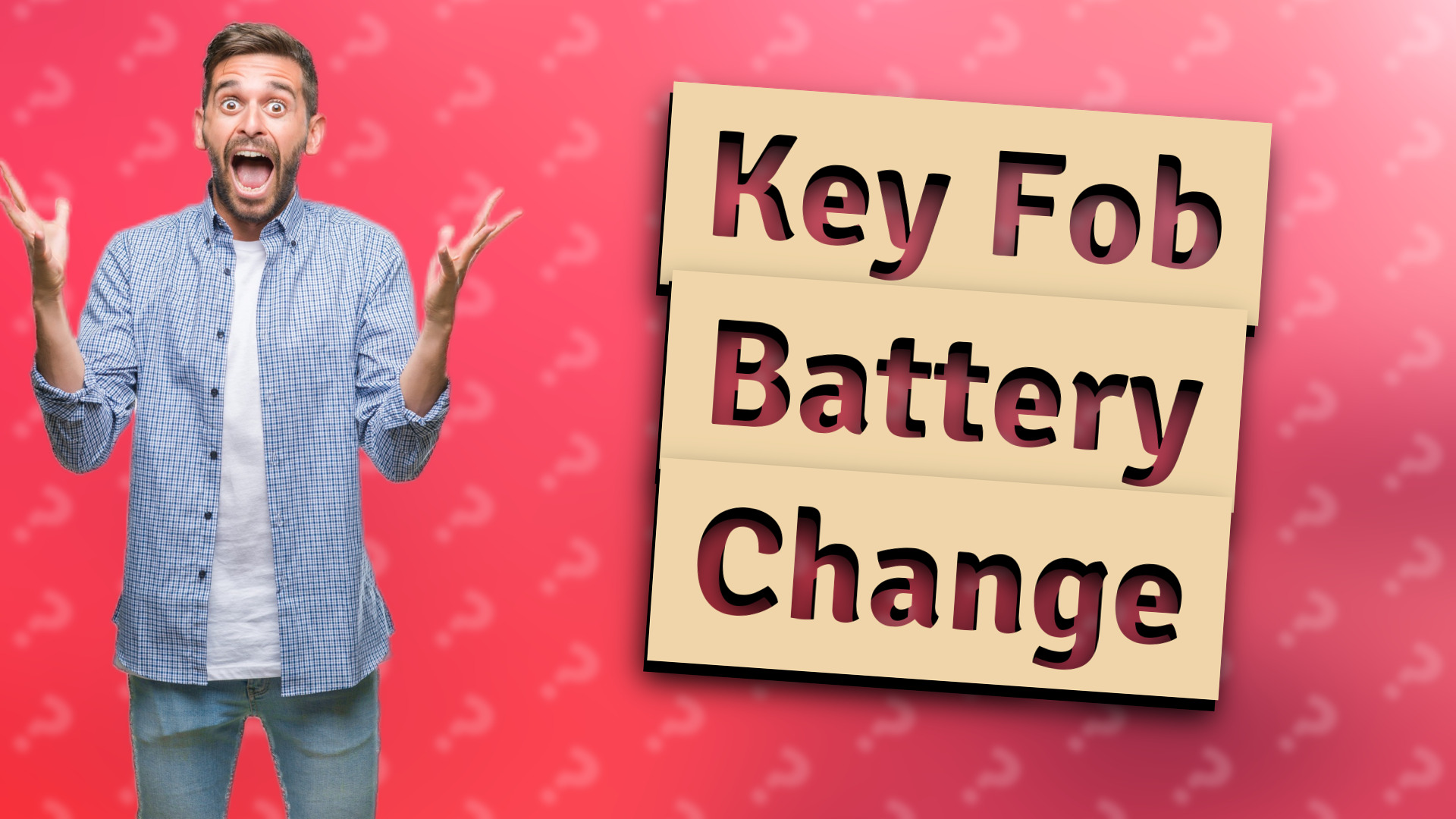 Key Fob Battery Change