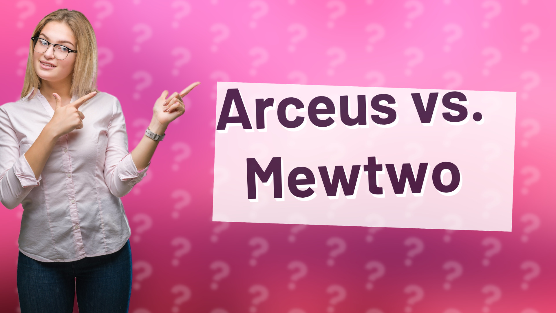 Arceus vs. Mewtwo