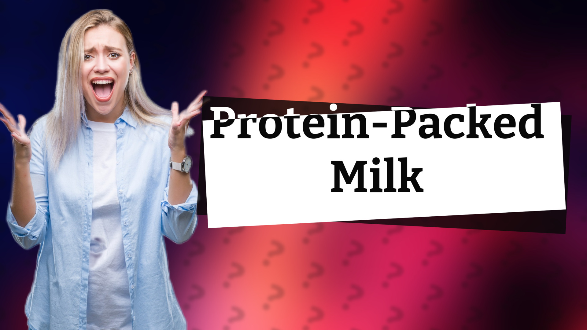 Protein-Packed Milk