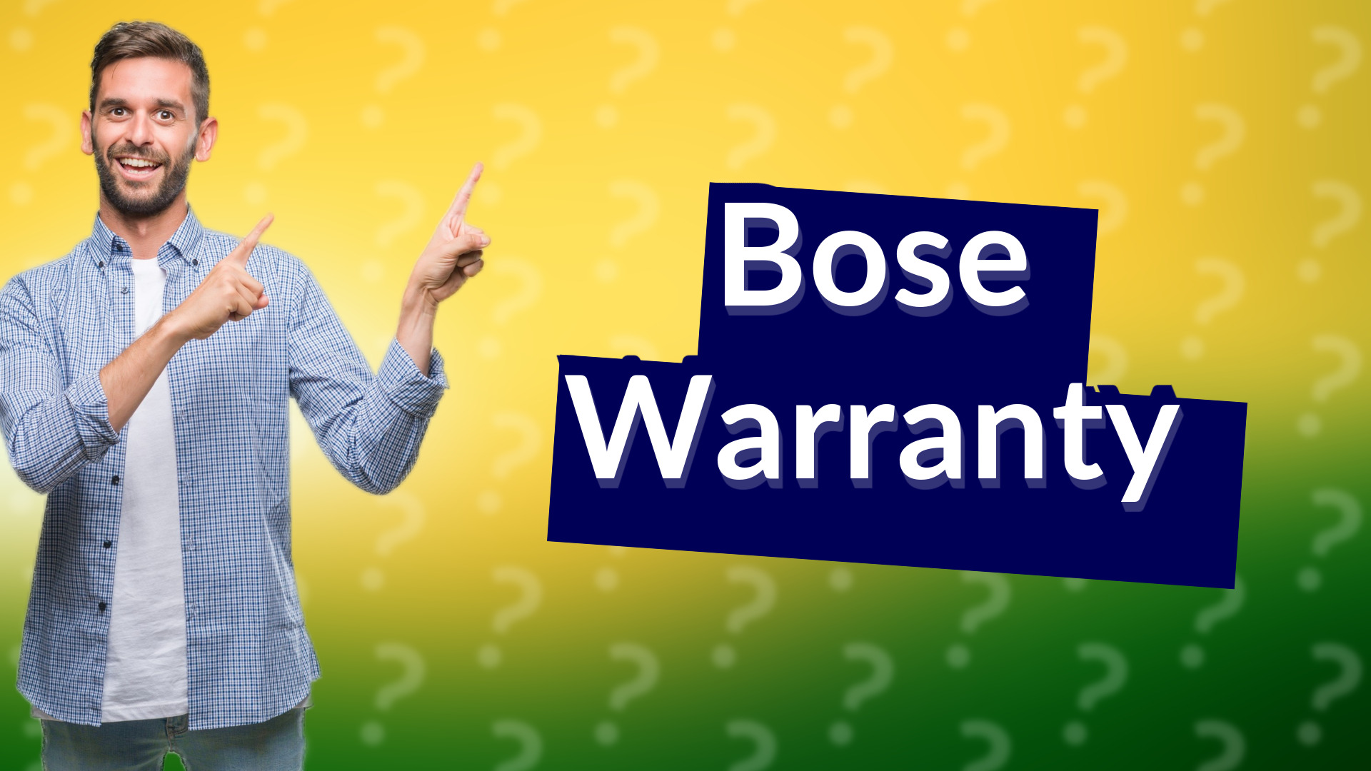Bose Warranty