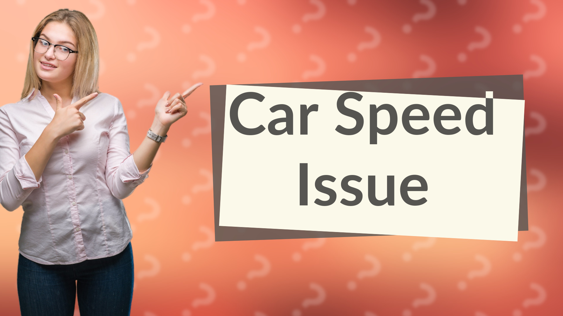 Car Speed Issue