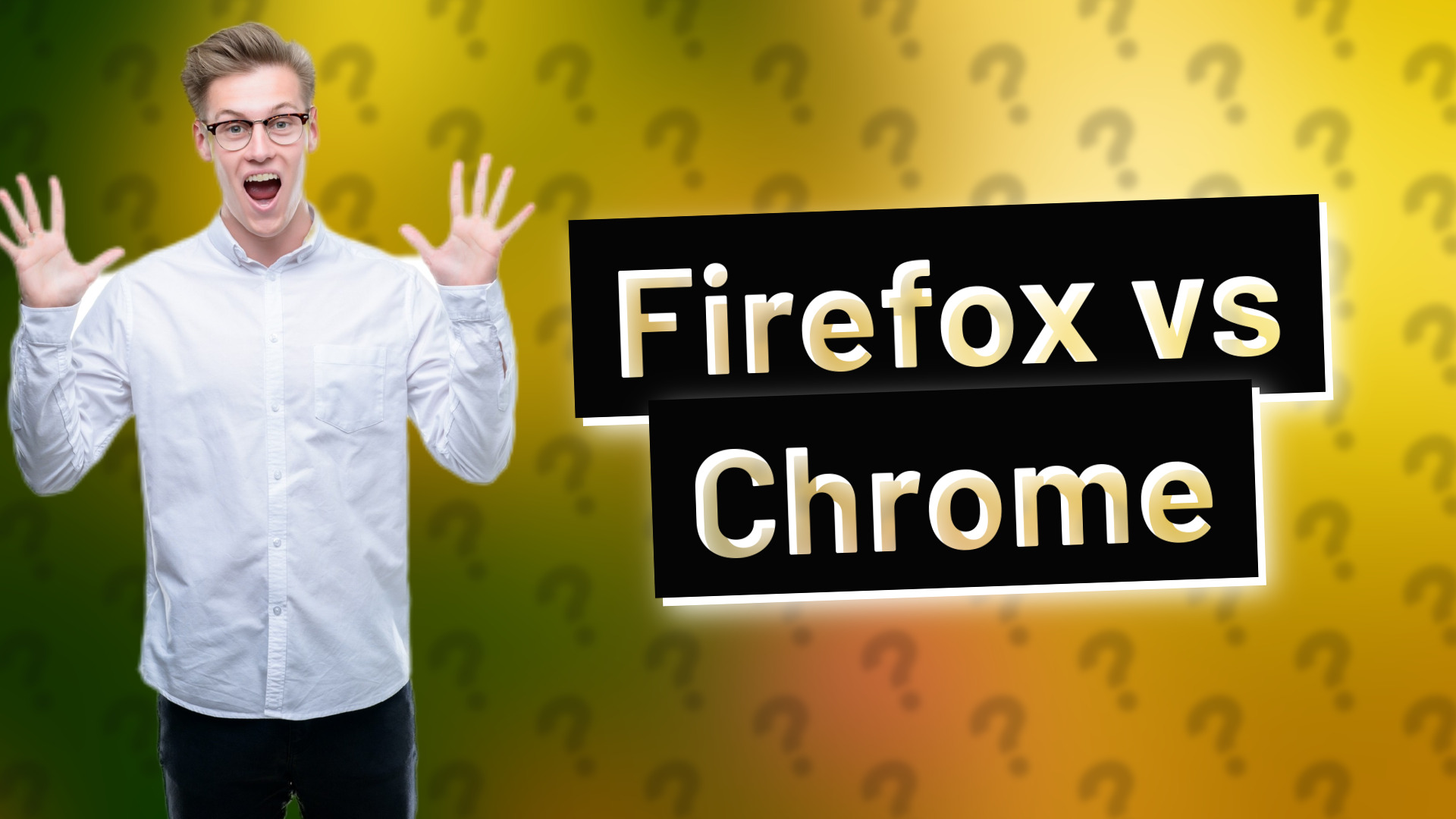 Firefox vs Chrome