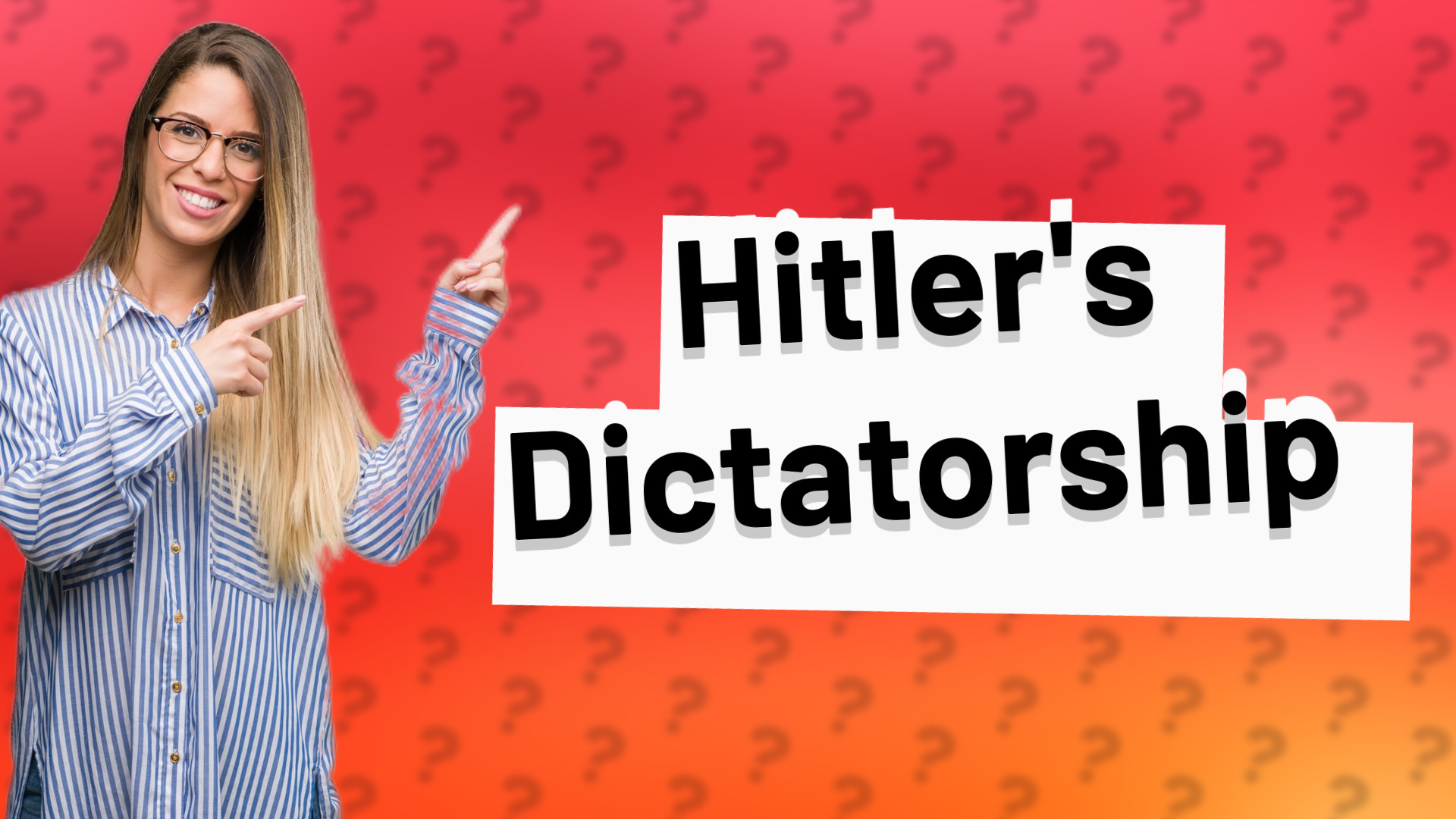 Hitler's Dictatorship