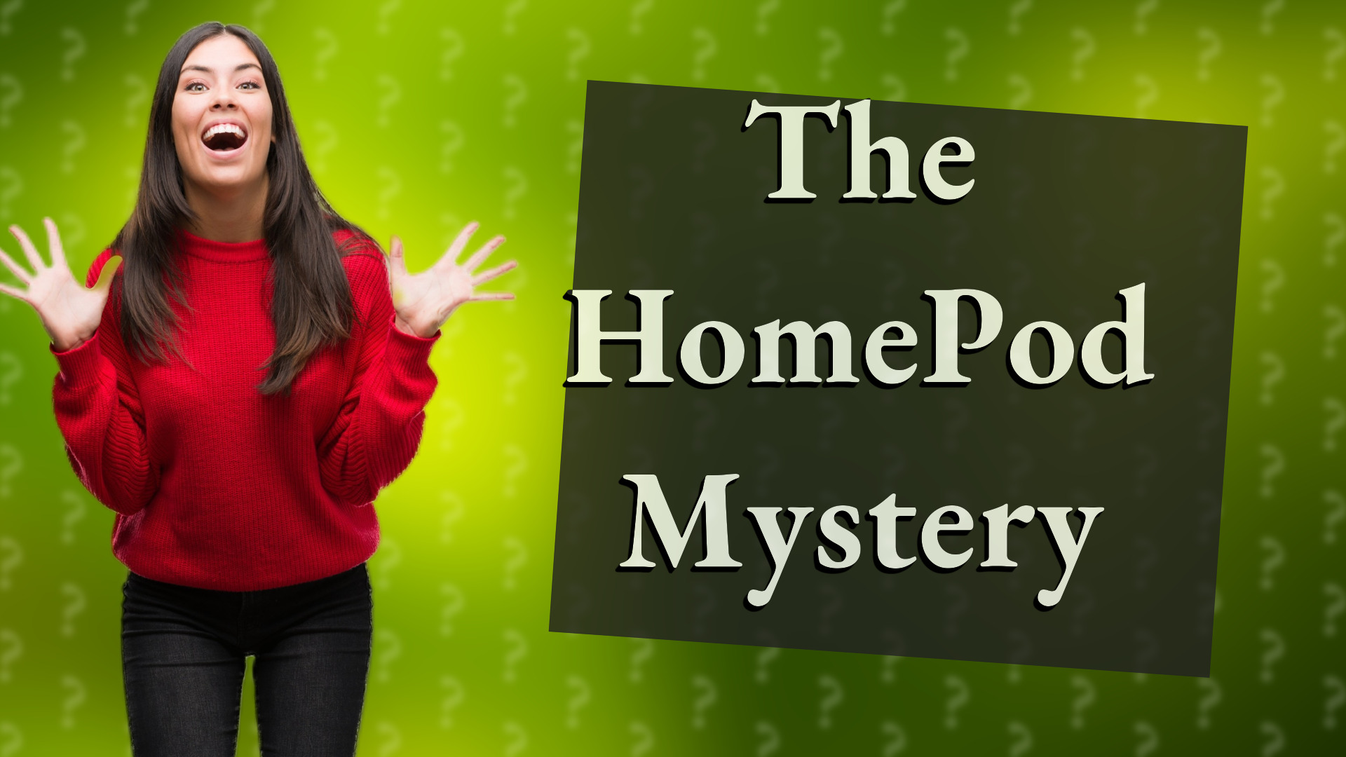 The HomePod Mystery