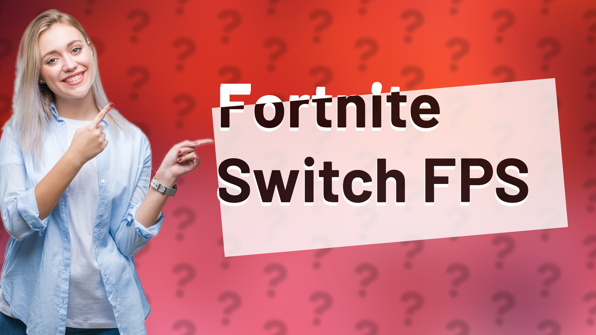 Fortnite Switch FPS
