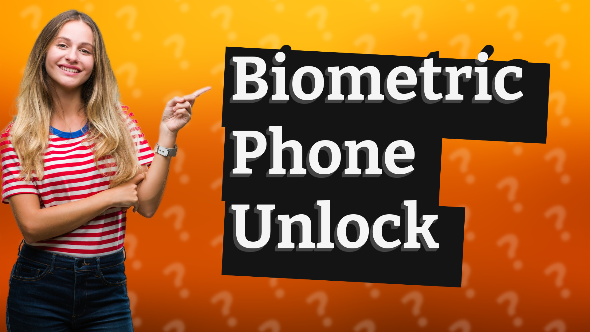 Biometric Phone Unlock
