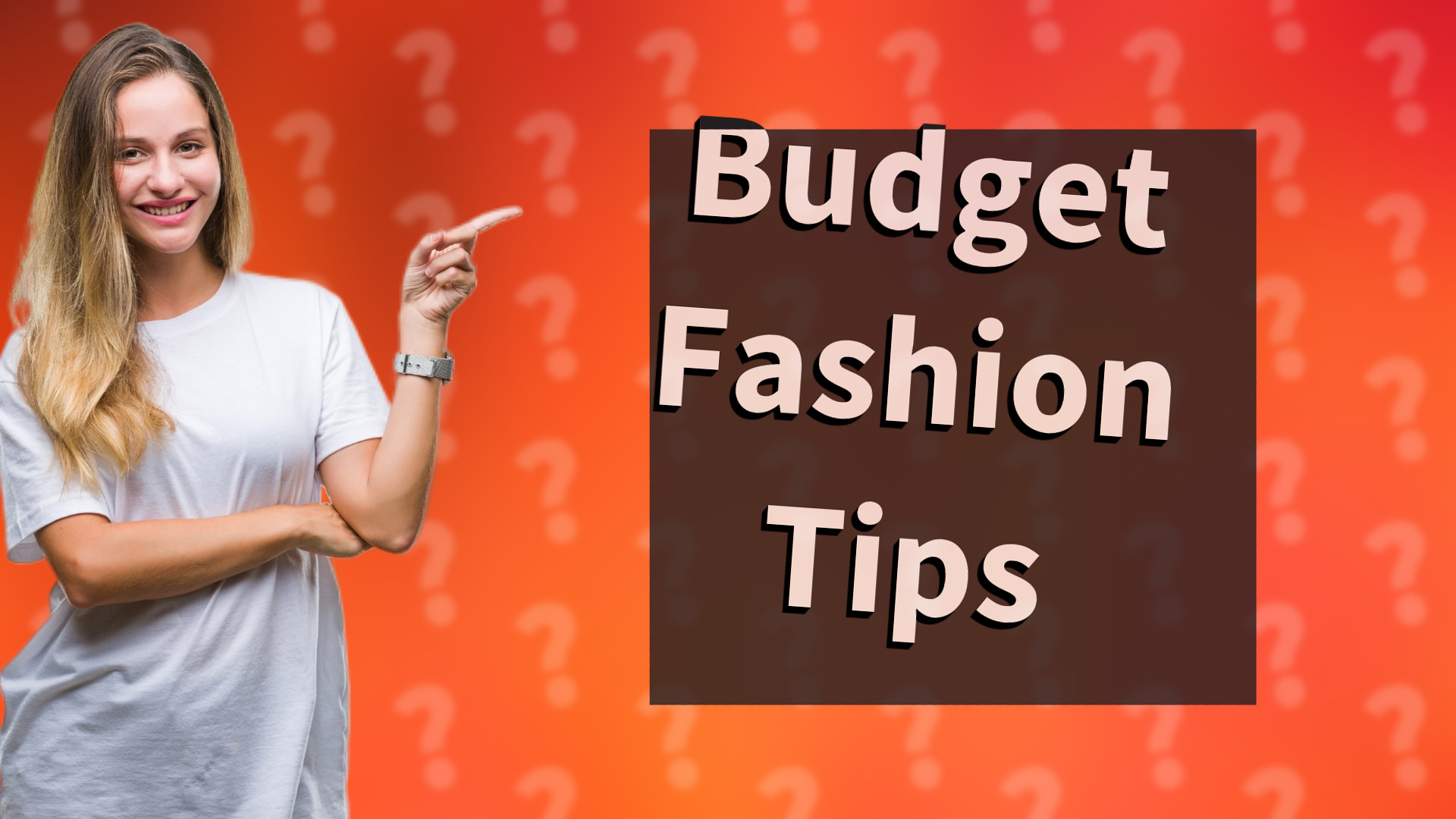 Budget Fashion Tips