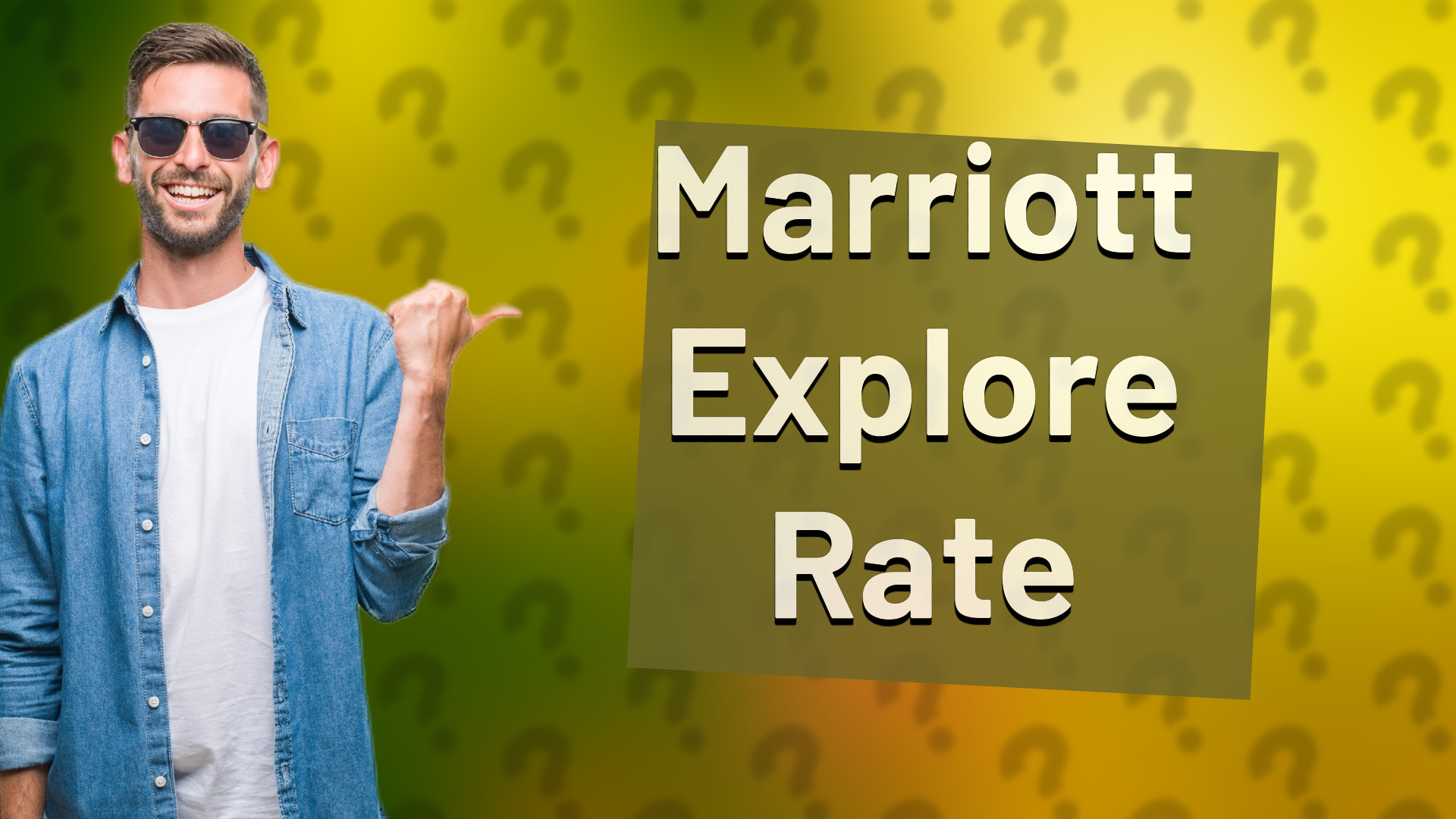 Marriott Explore Rate