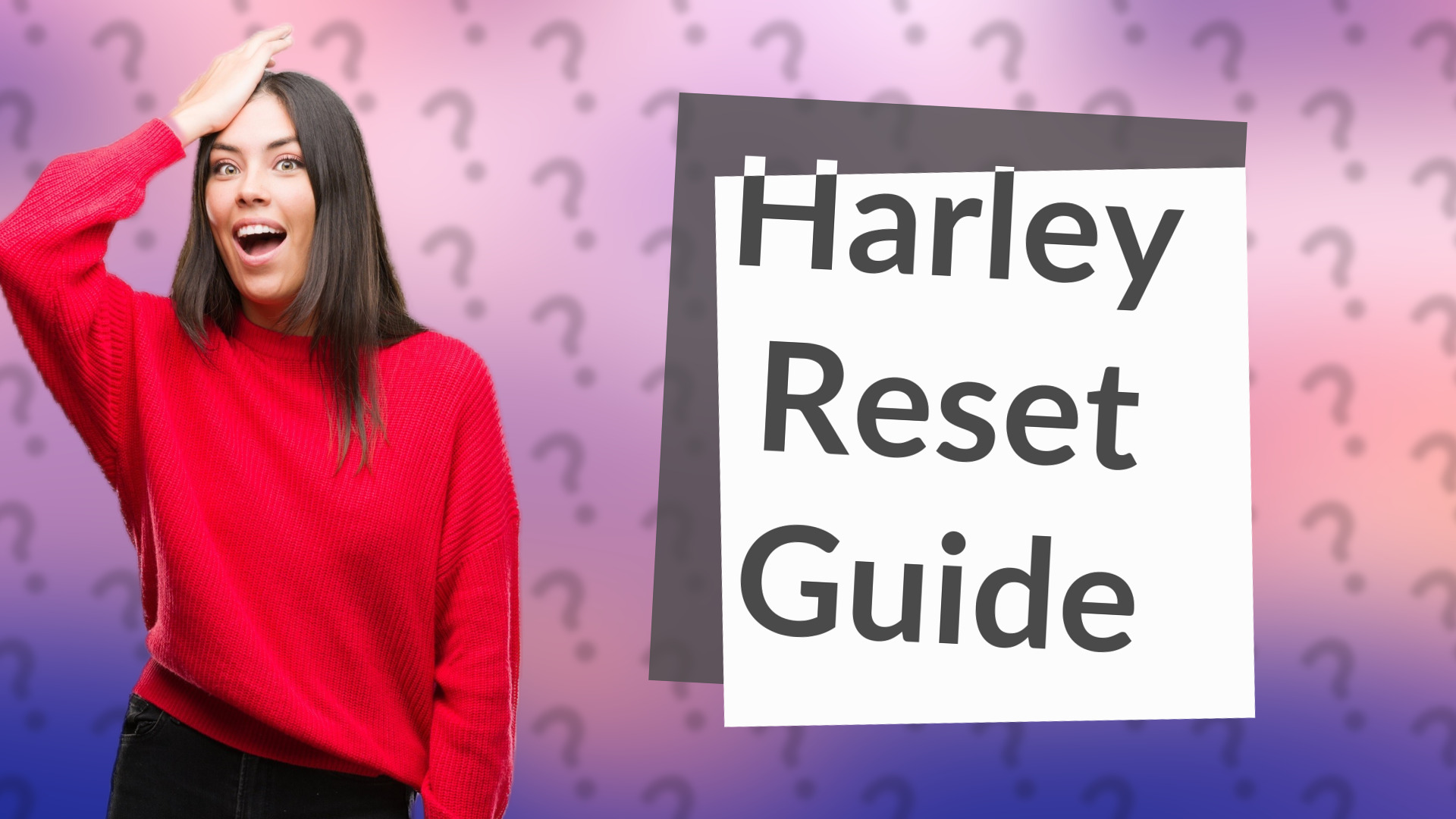 Harley Reset Guide