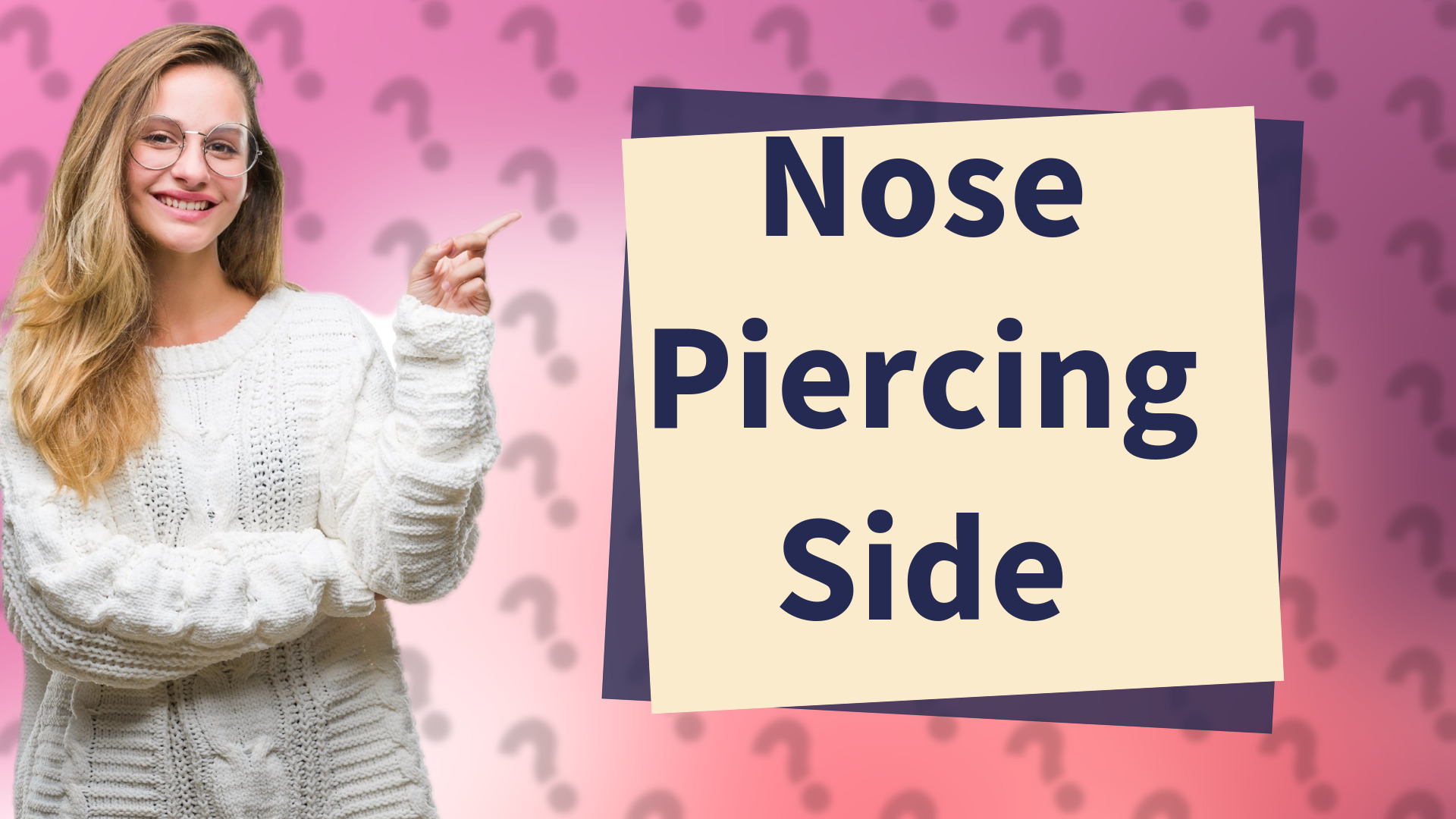 Nose Piercing Side
