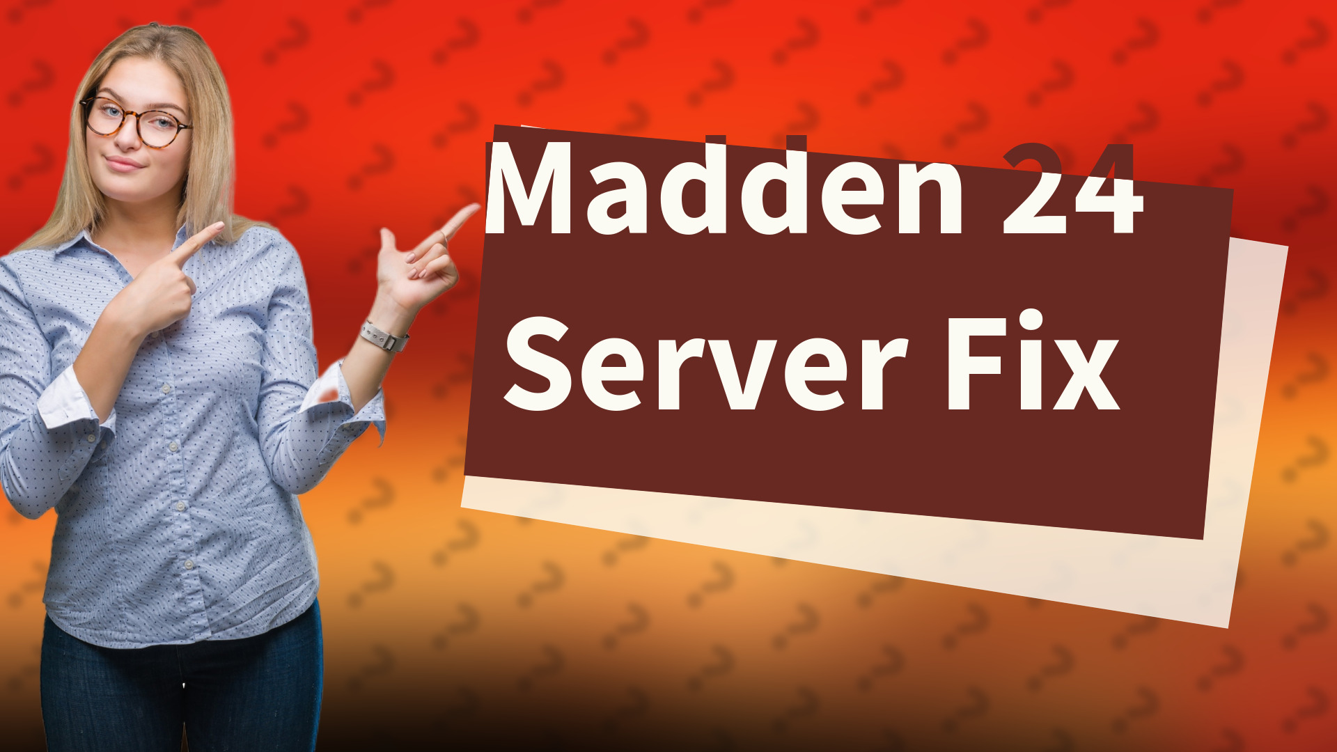Madden 24 Server Fix
