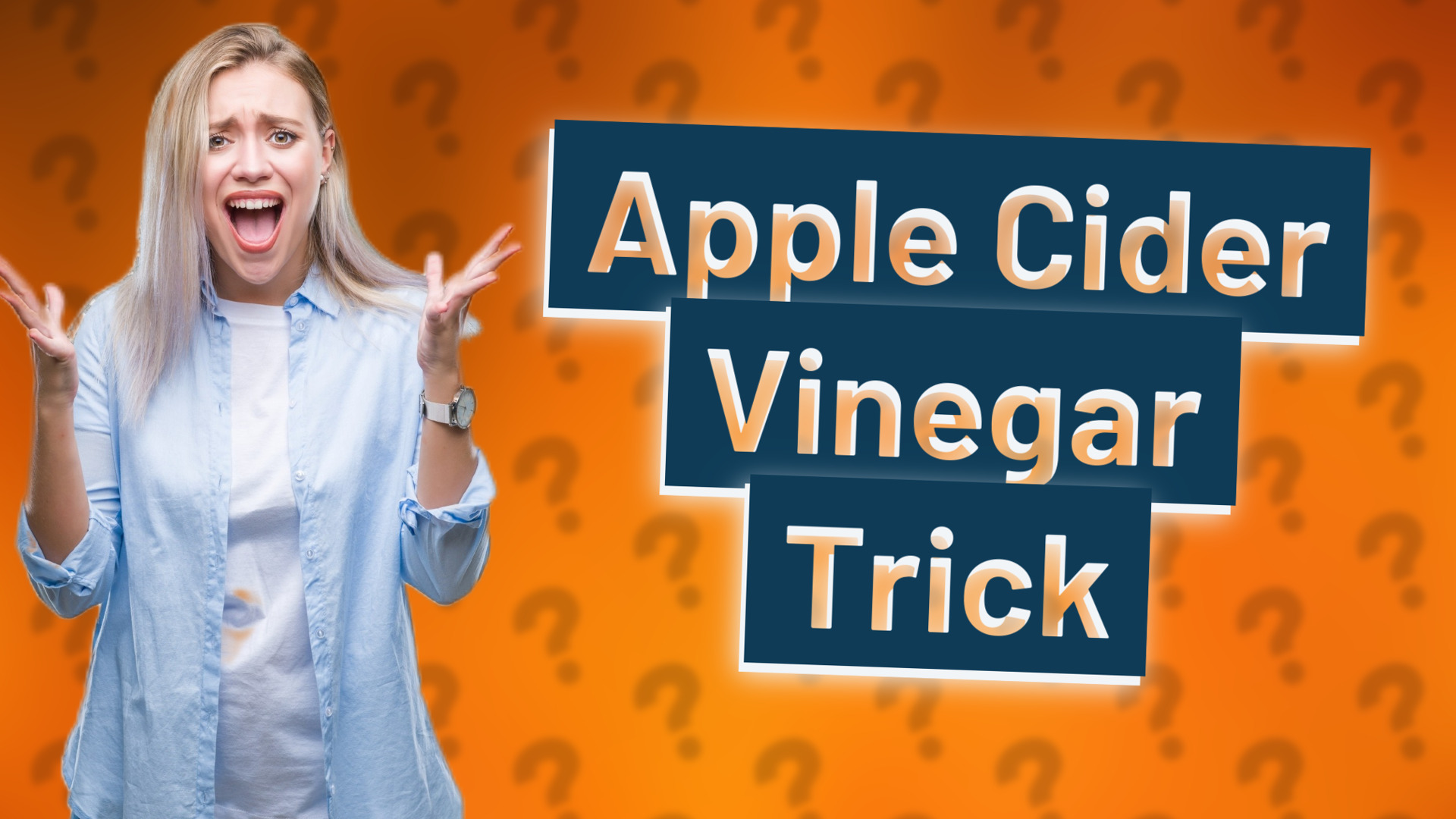 Apple Cider Vinegar Trick