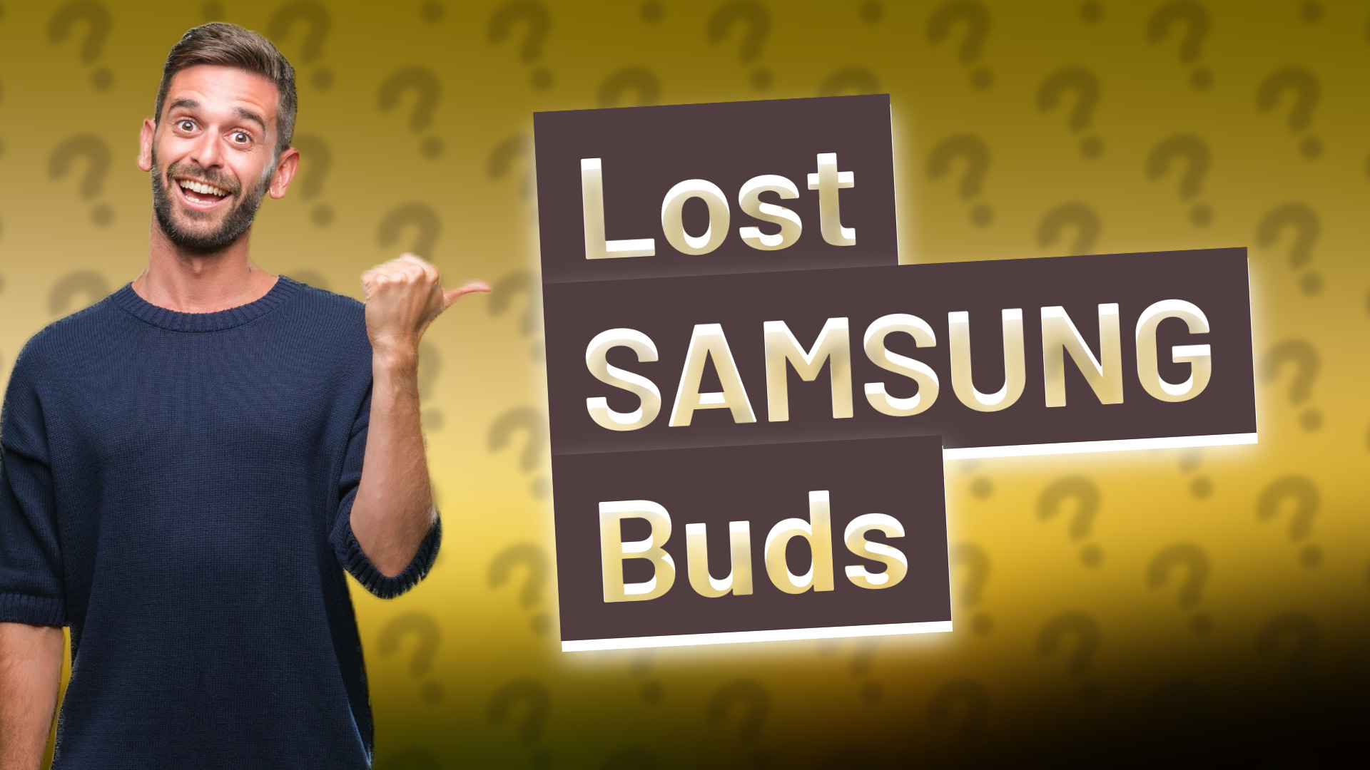 Lost SAMSUNG Buds