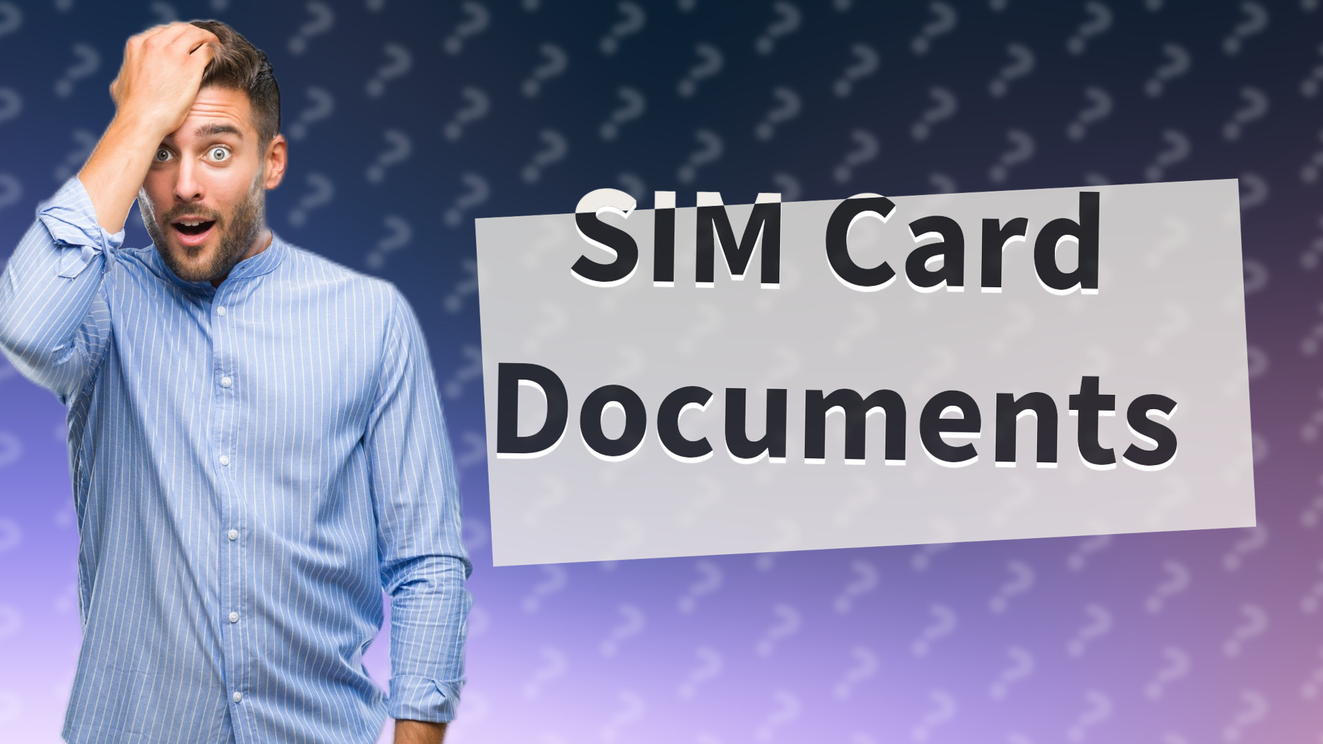 SIM Card Documents