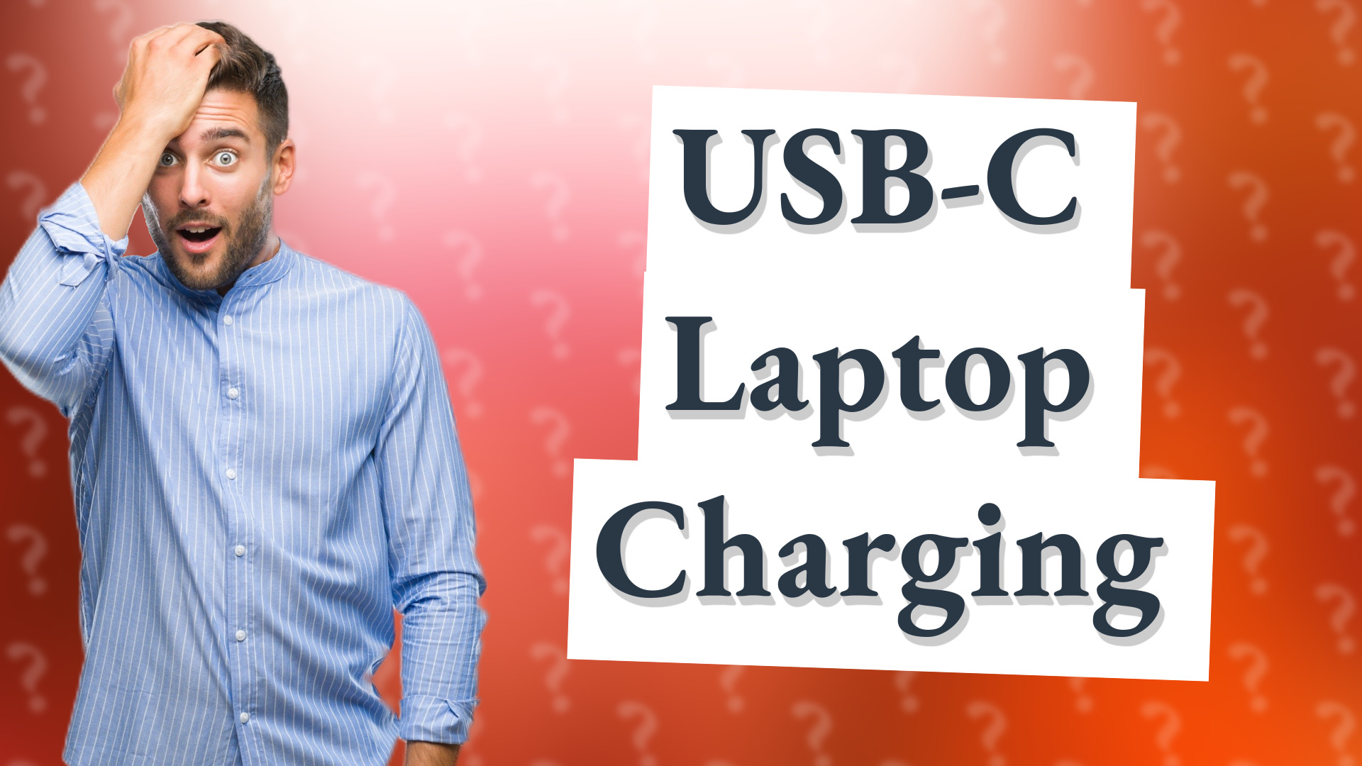 USB-C Laptop Charging