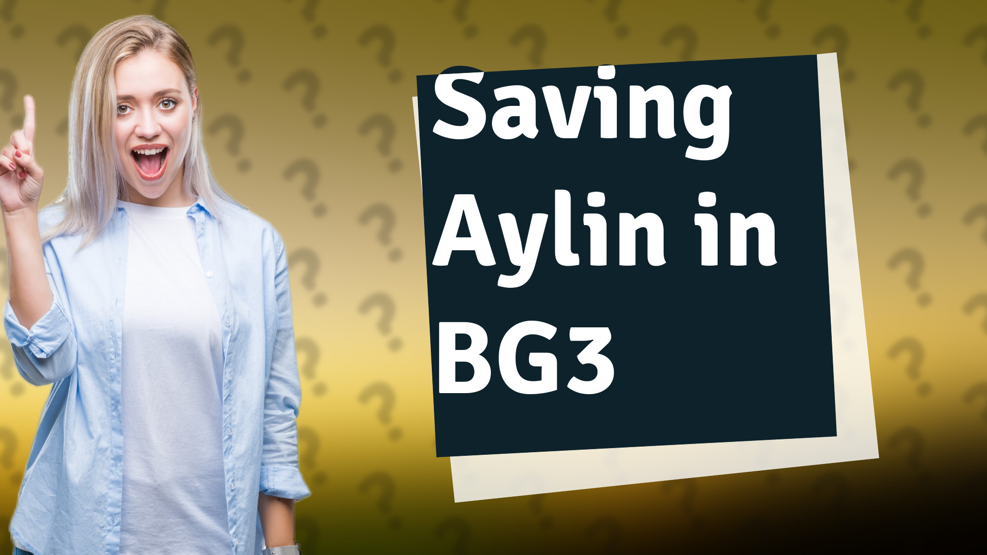Saving Aylin in BG3