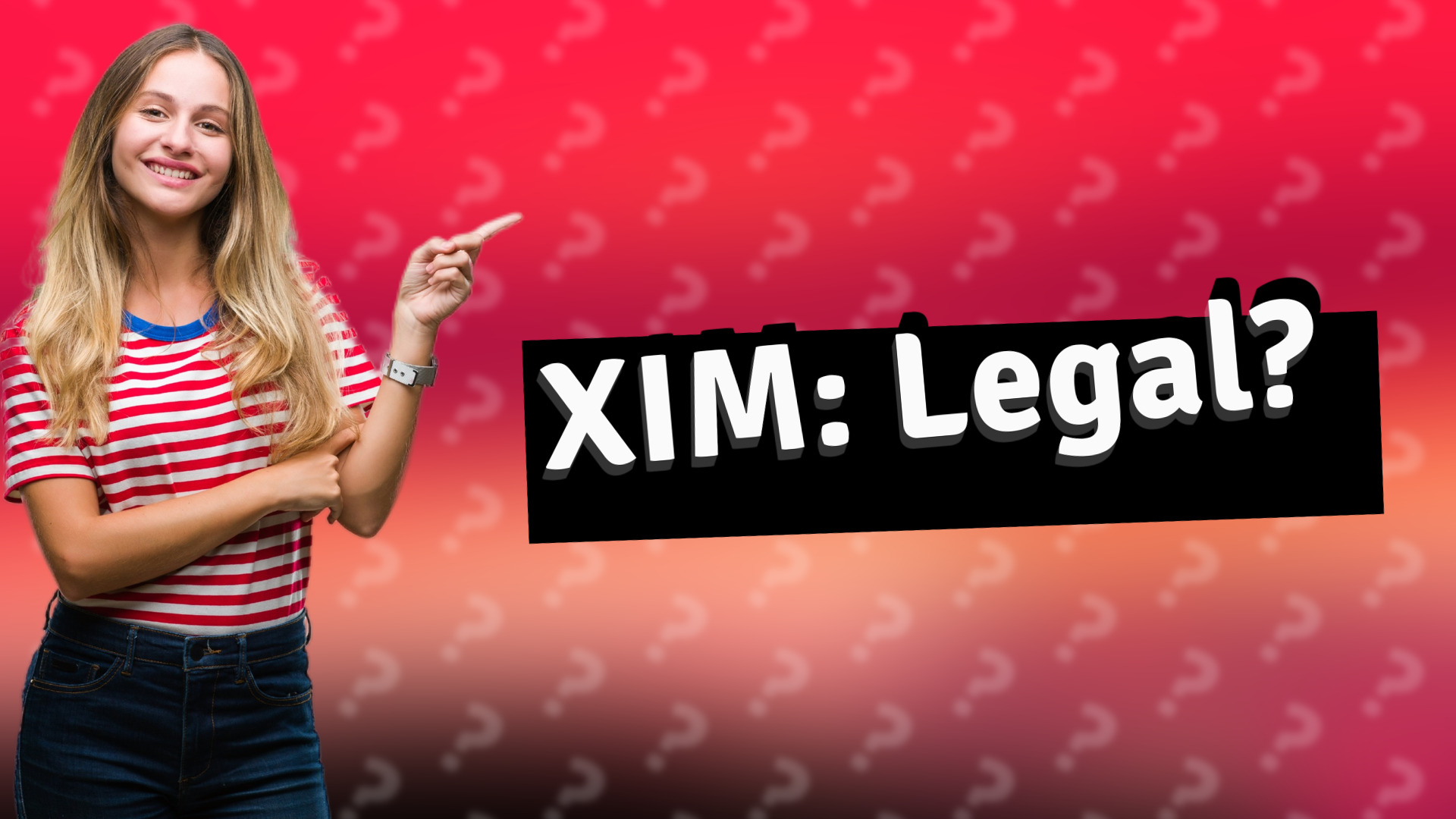 XIM: Legal?