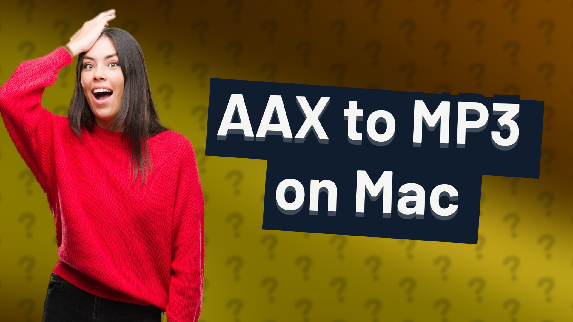 AAX to MP3 on Mac