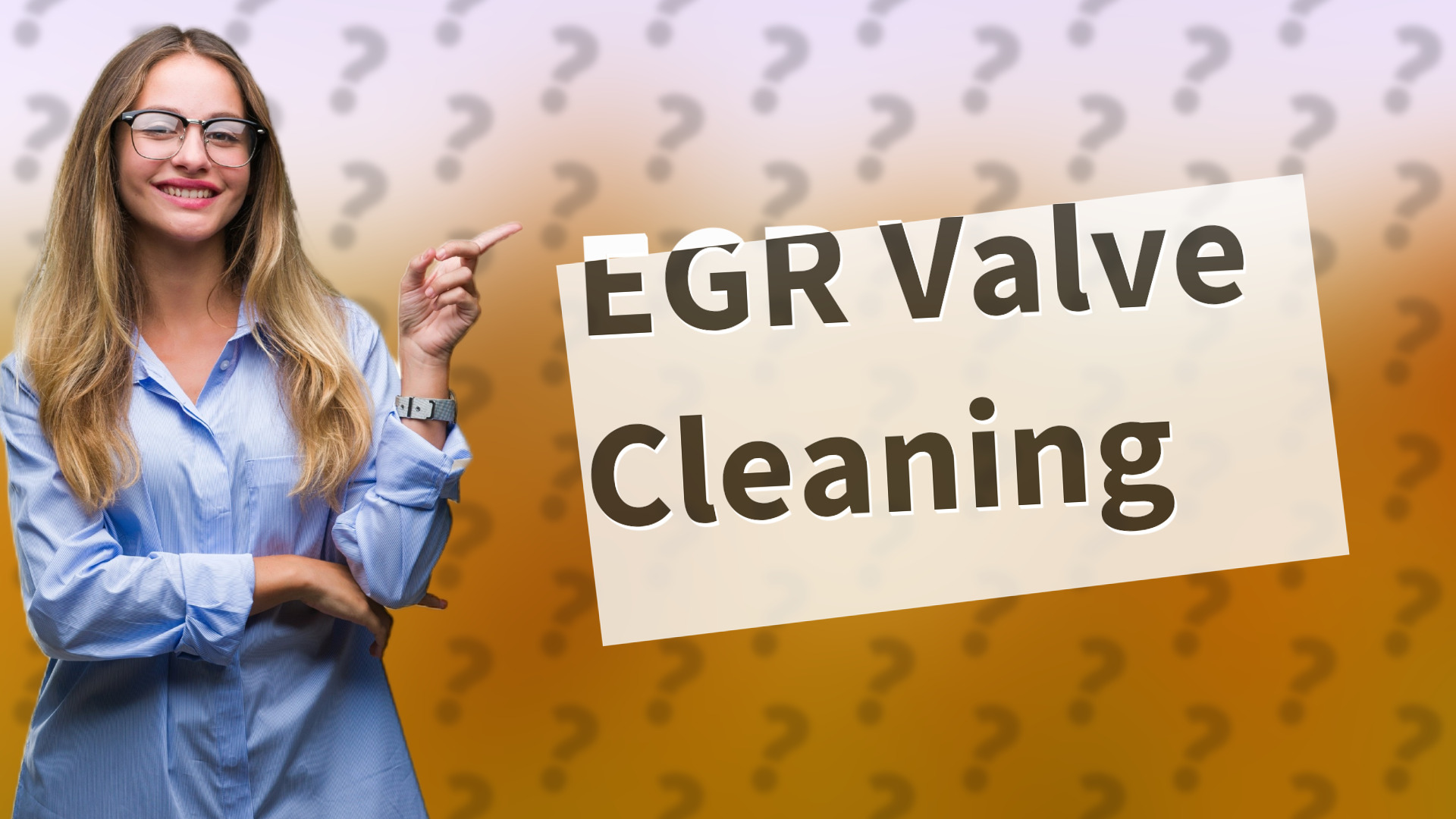 EGR Valve Cleaning