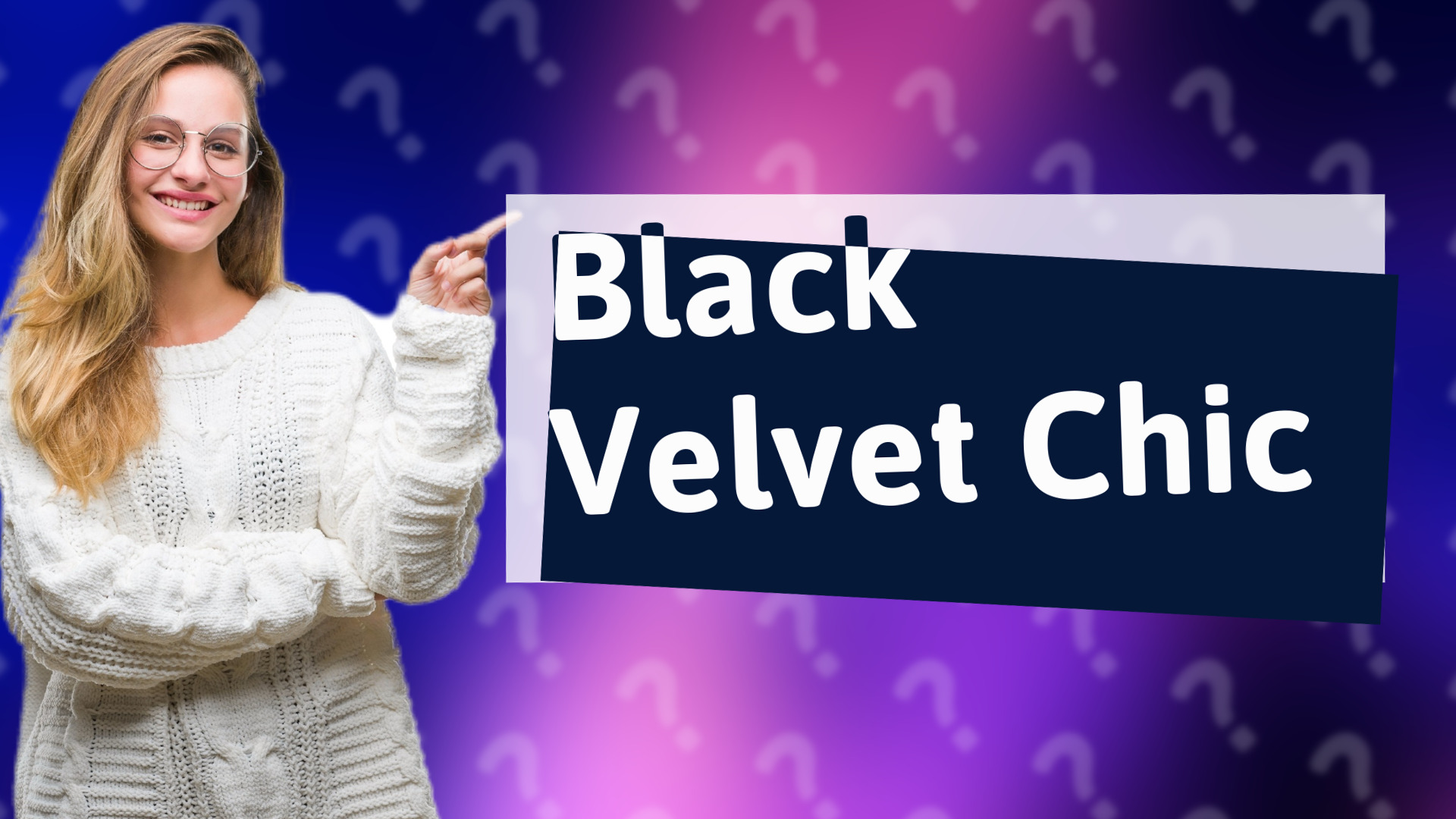 Black Velvet Chic