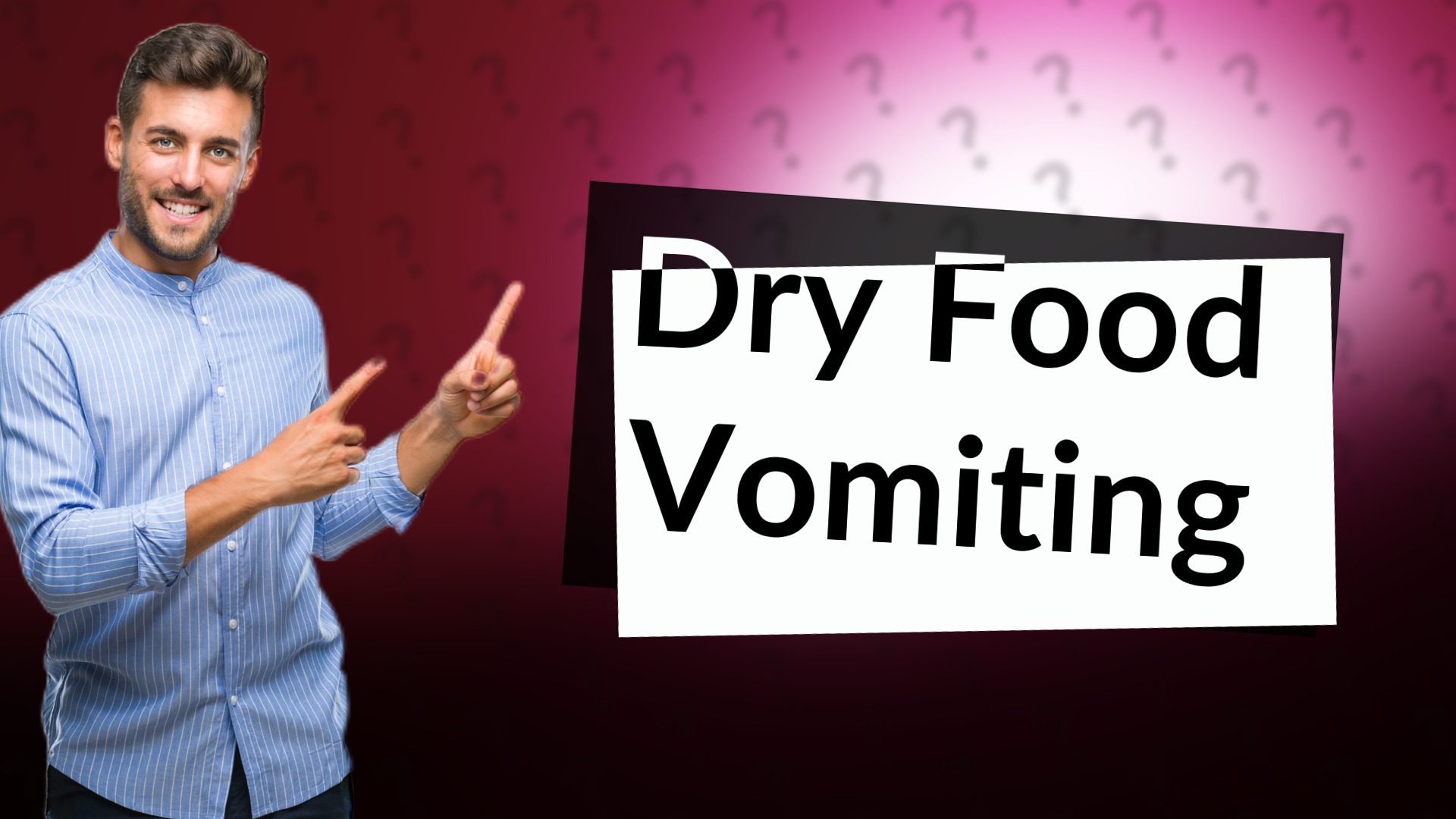 Dry Food Vomiting
