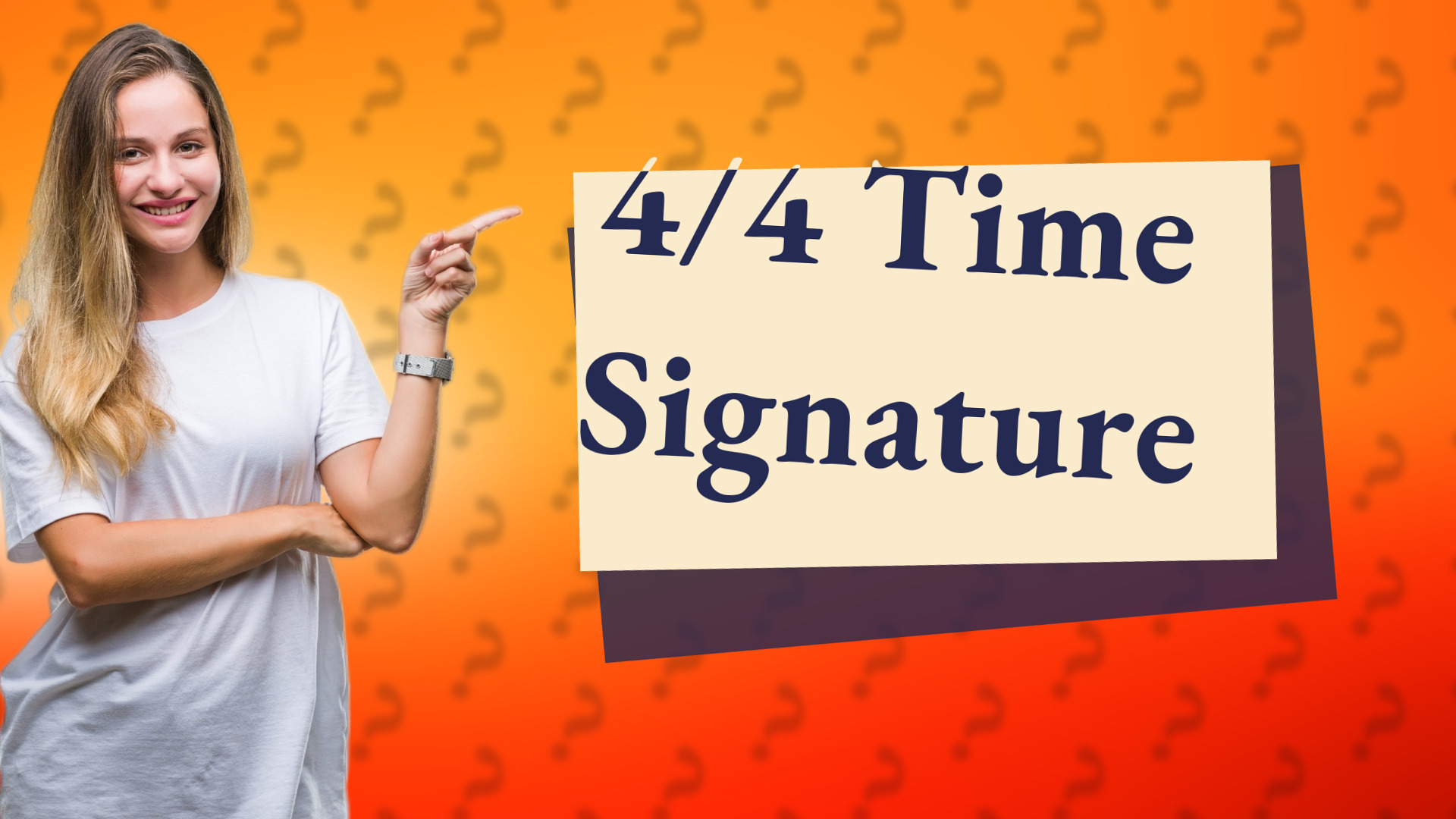 4/4 Time Signature