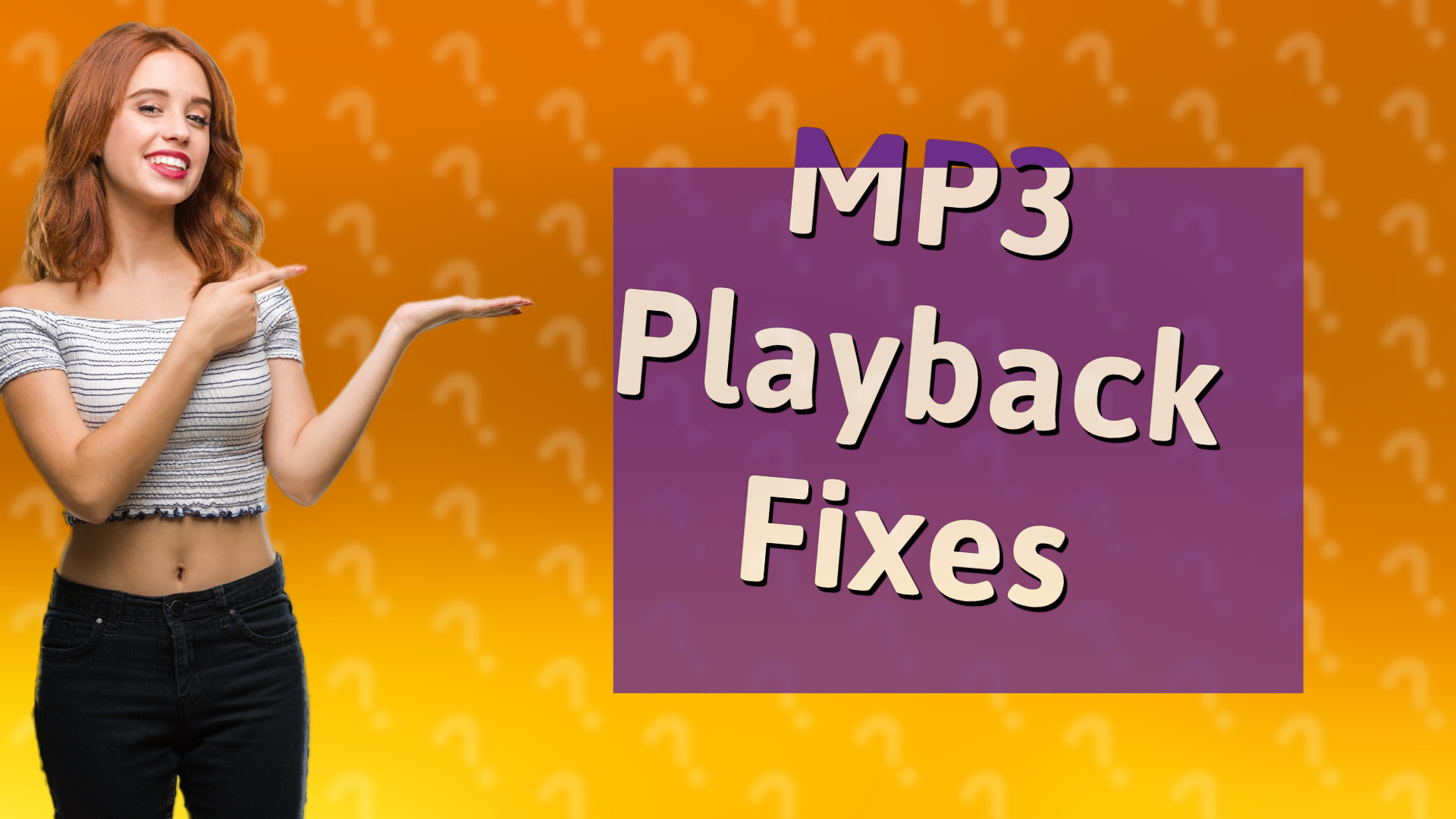 MP3 Playback Fixes